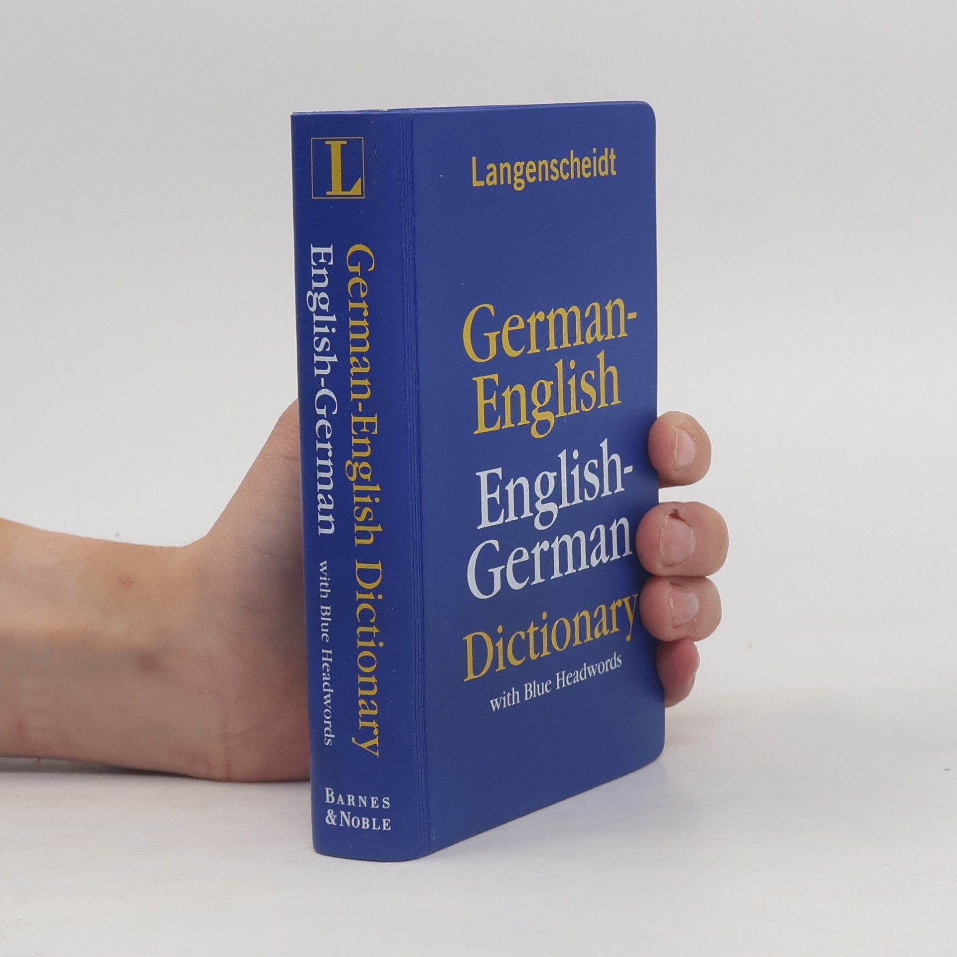 Langenscheidt Editorial Staff German-English English-German Dictionary With Blue Headwords