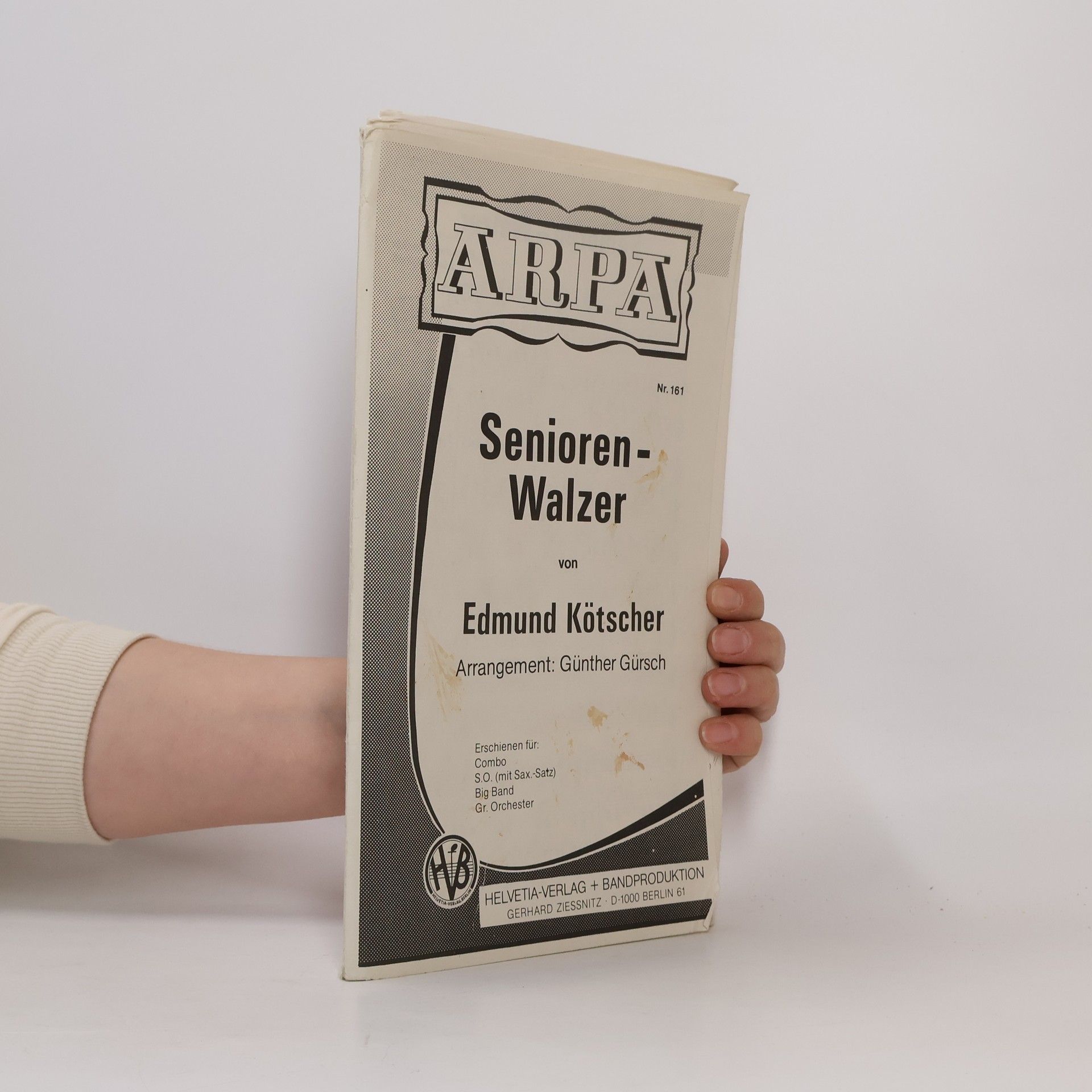 Edmund Kötscher  Arpa. Senioren Walzer