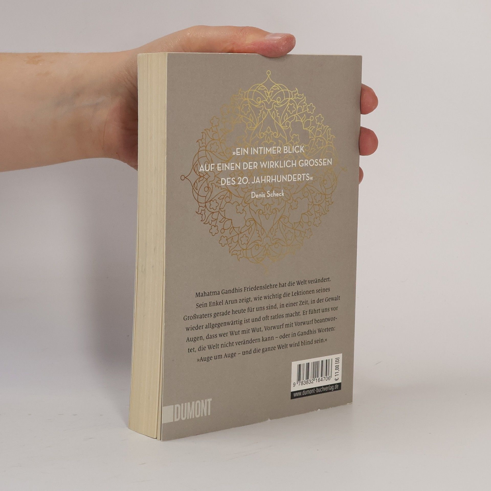 Arun Manilal Gandhi Wut ist ein Geschenk