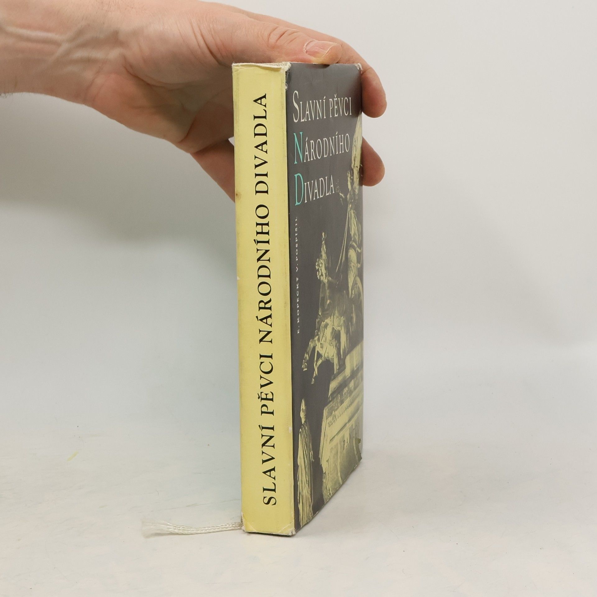 Emanuel Kopecký Slavní pěvci Národního divadla