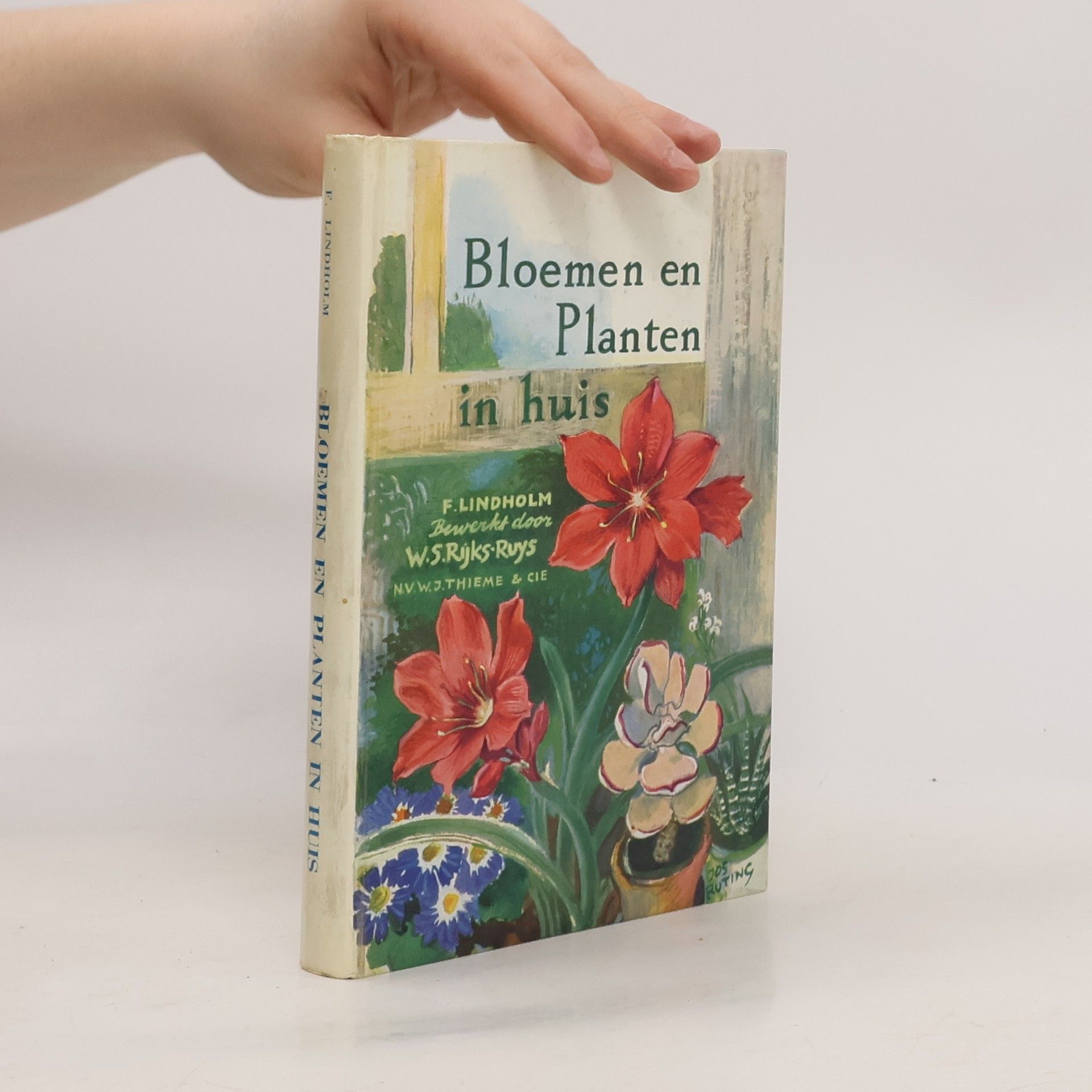 Folke Lindholm  Bloemen en planten in huis