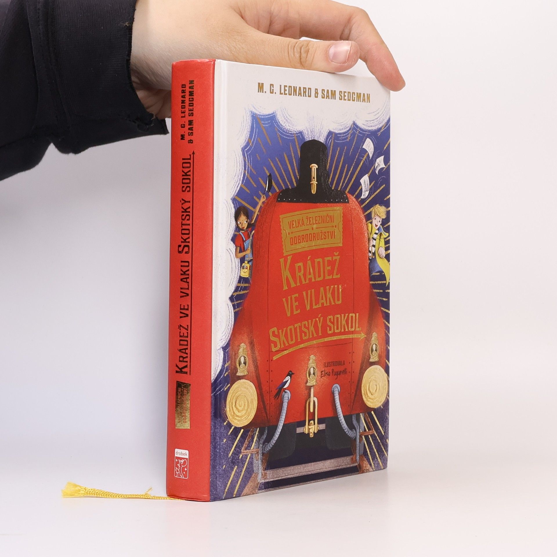 M.G. Leonard Krádež ve vlaku Skotský sokol