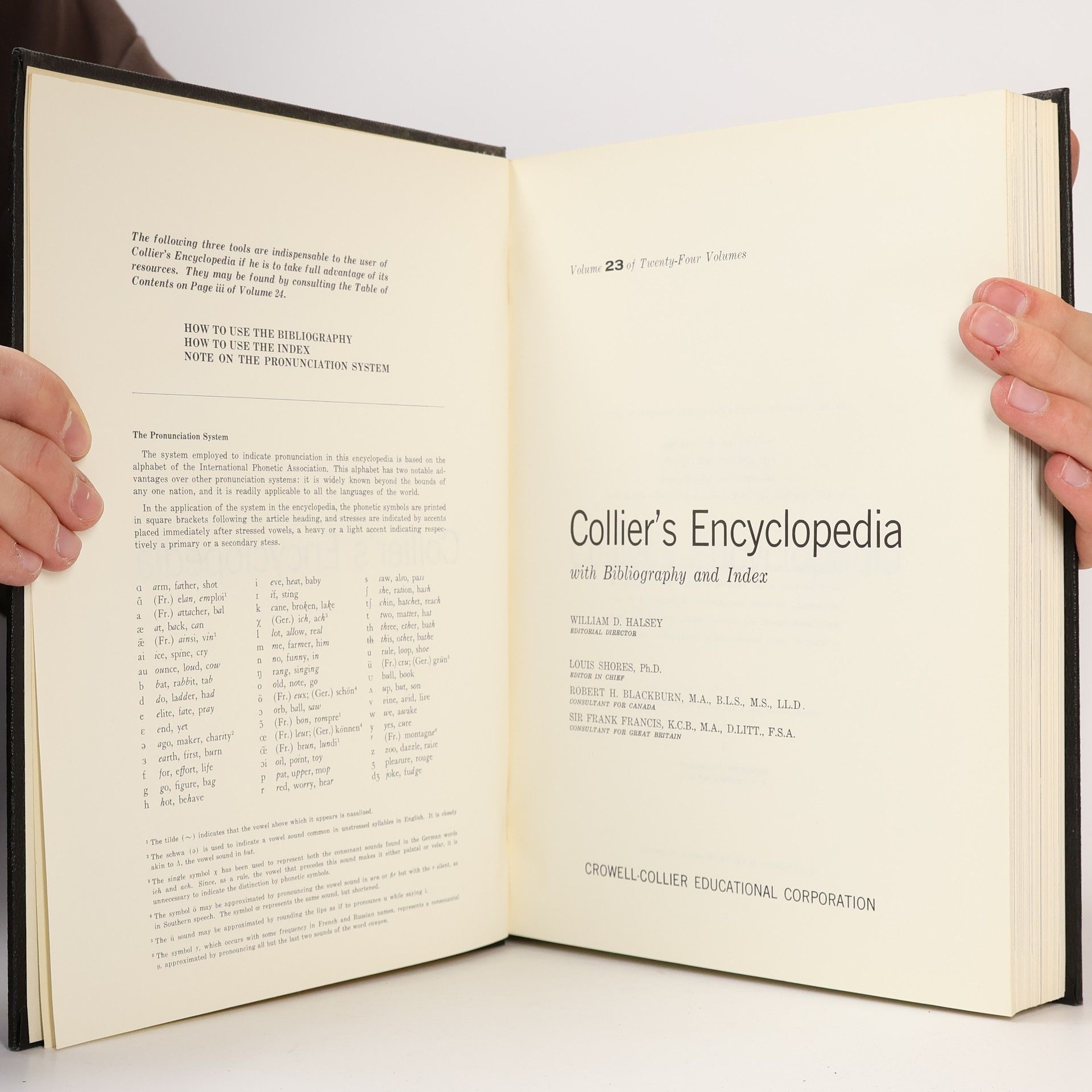 Collectif d'auteurs Collier's Encyclopedia 23