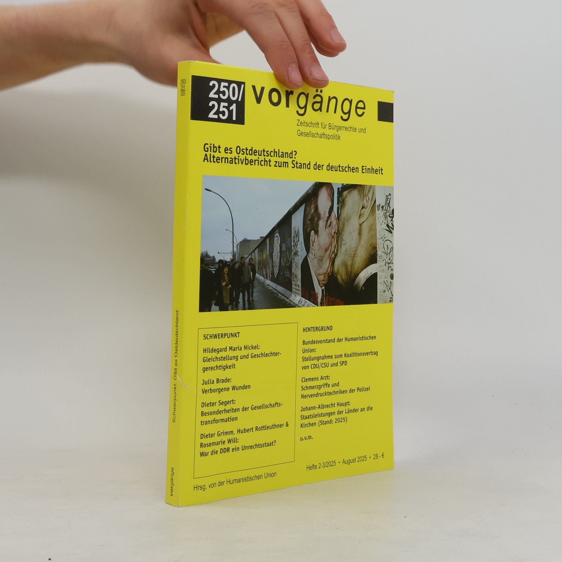 Autorenkollektiv Vorgänge : Zeitschrift für Bürgerrechte und Gesellschaftspolitik 250-251