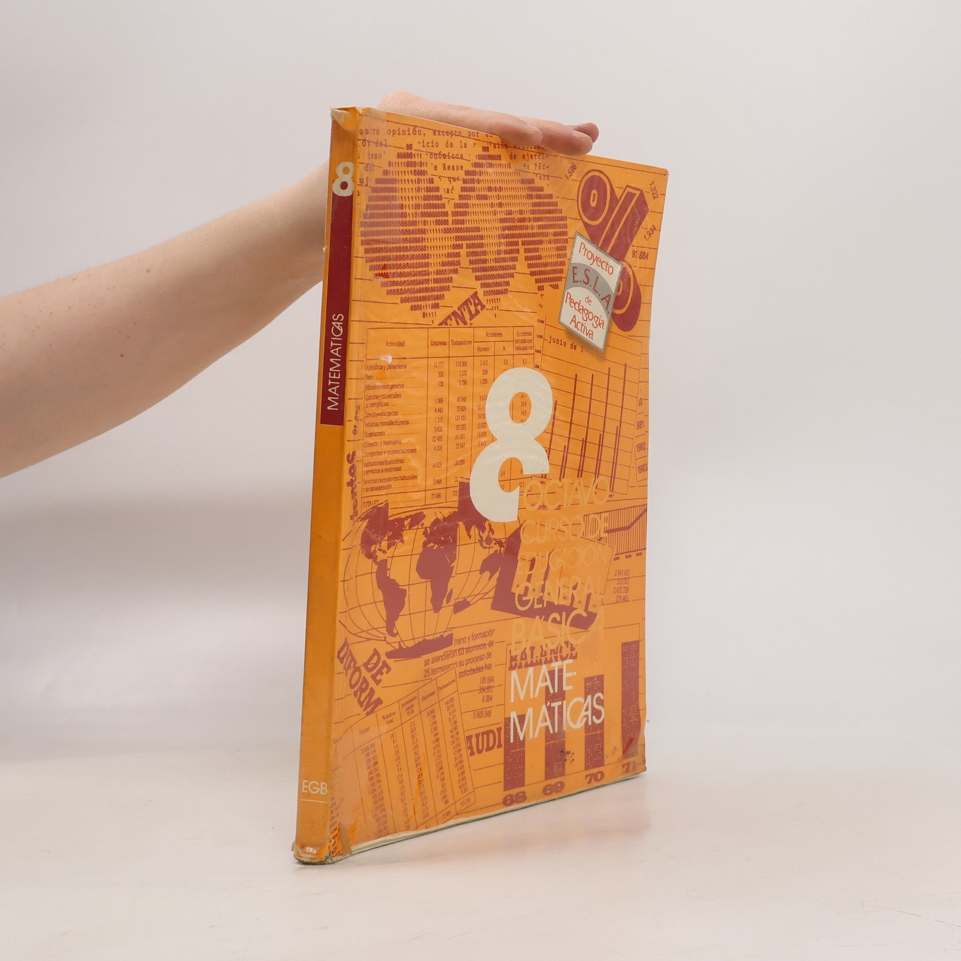 Autorenkollektiv Proyecto E.S.L.A. de Pedagogía Activa - 8: Matemáticas