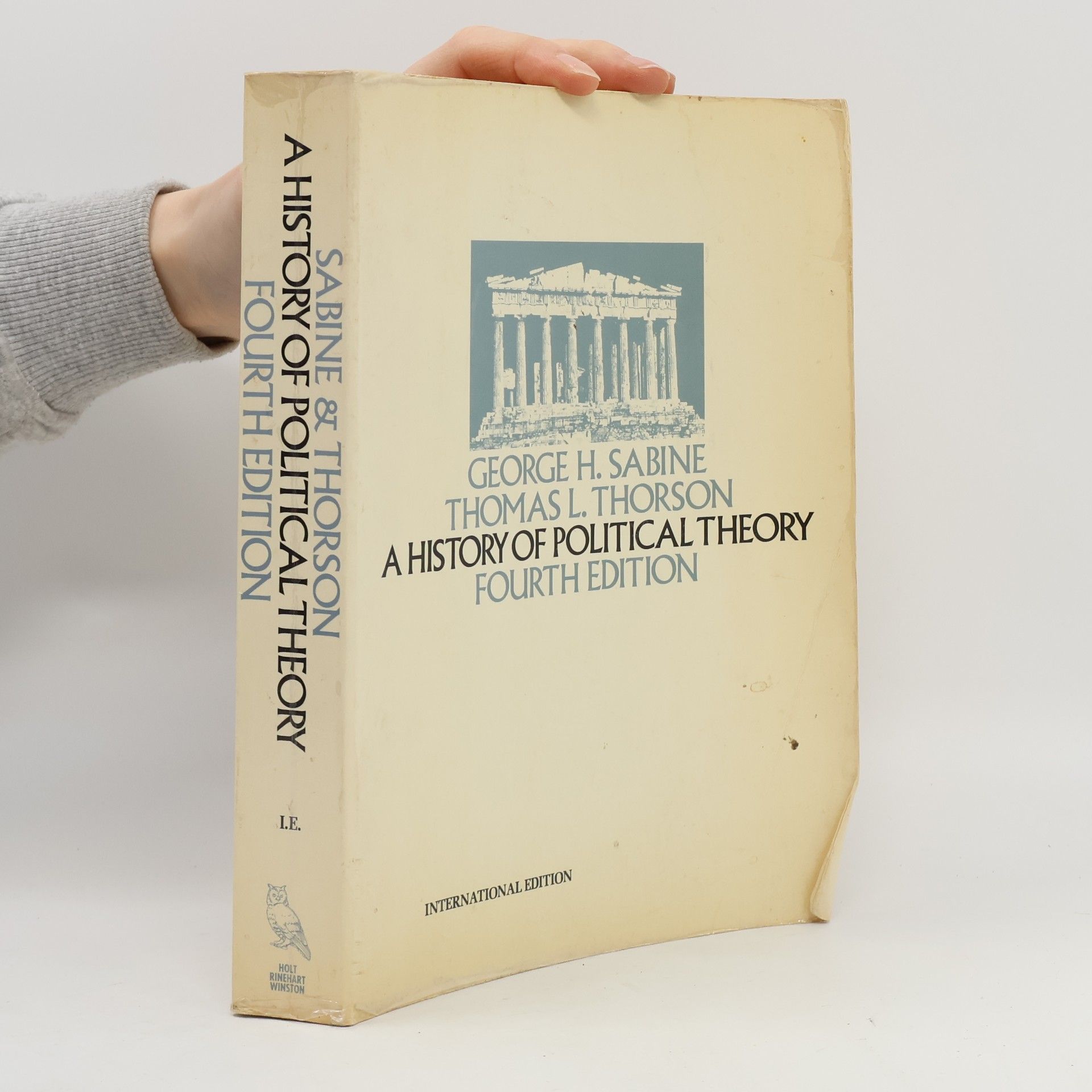 George Holland Sabine A History of Political Theory