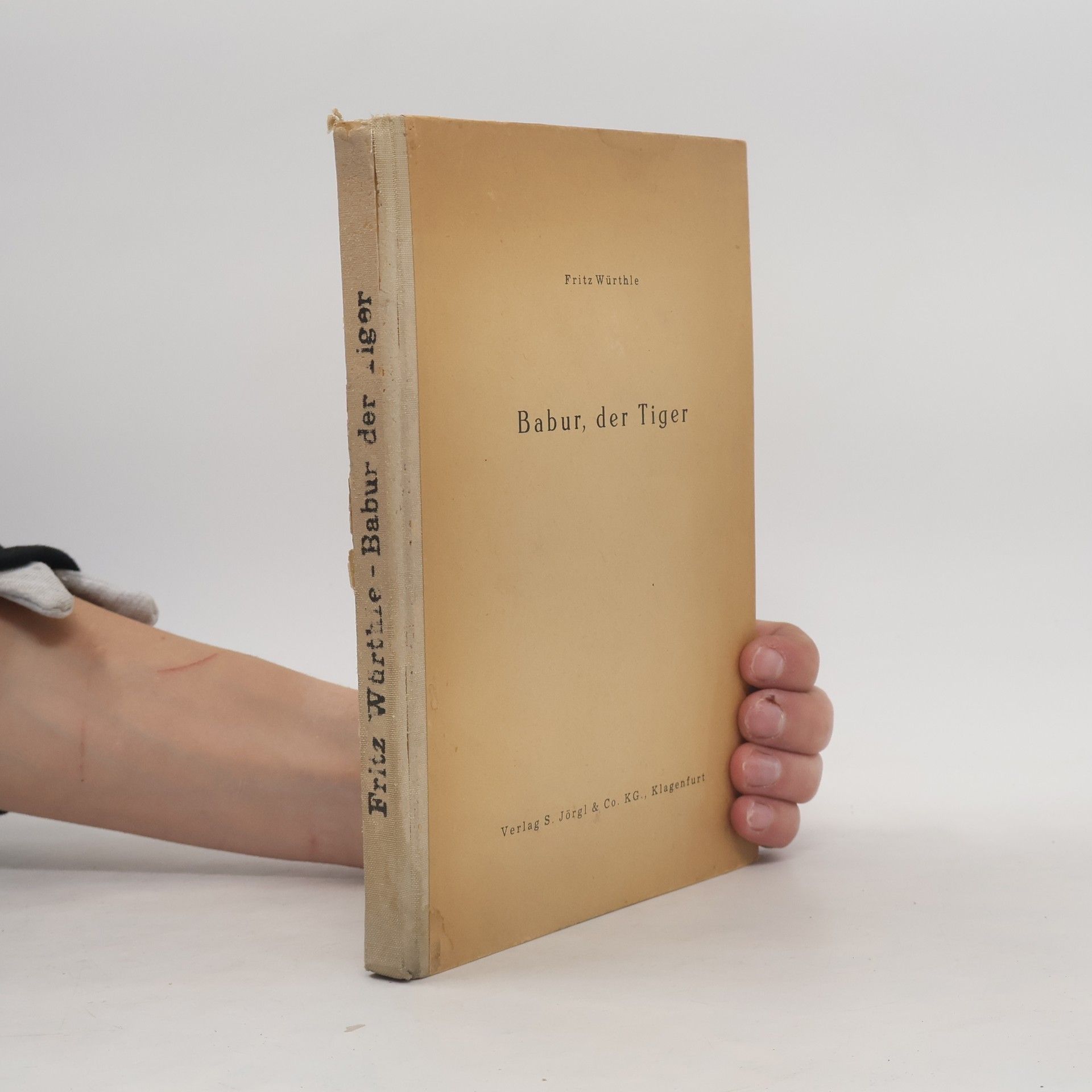 Fritz Würthle Babur, der Tiger