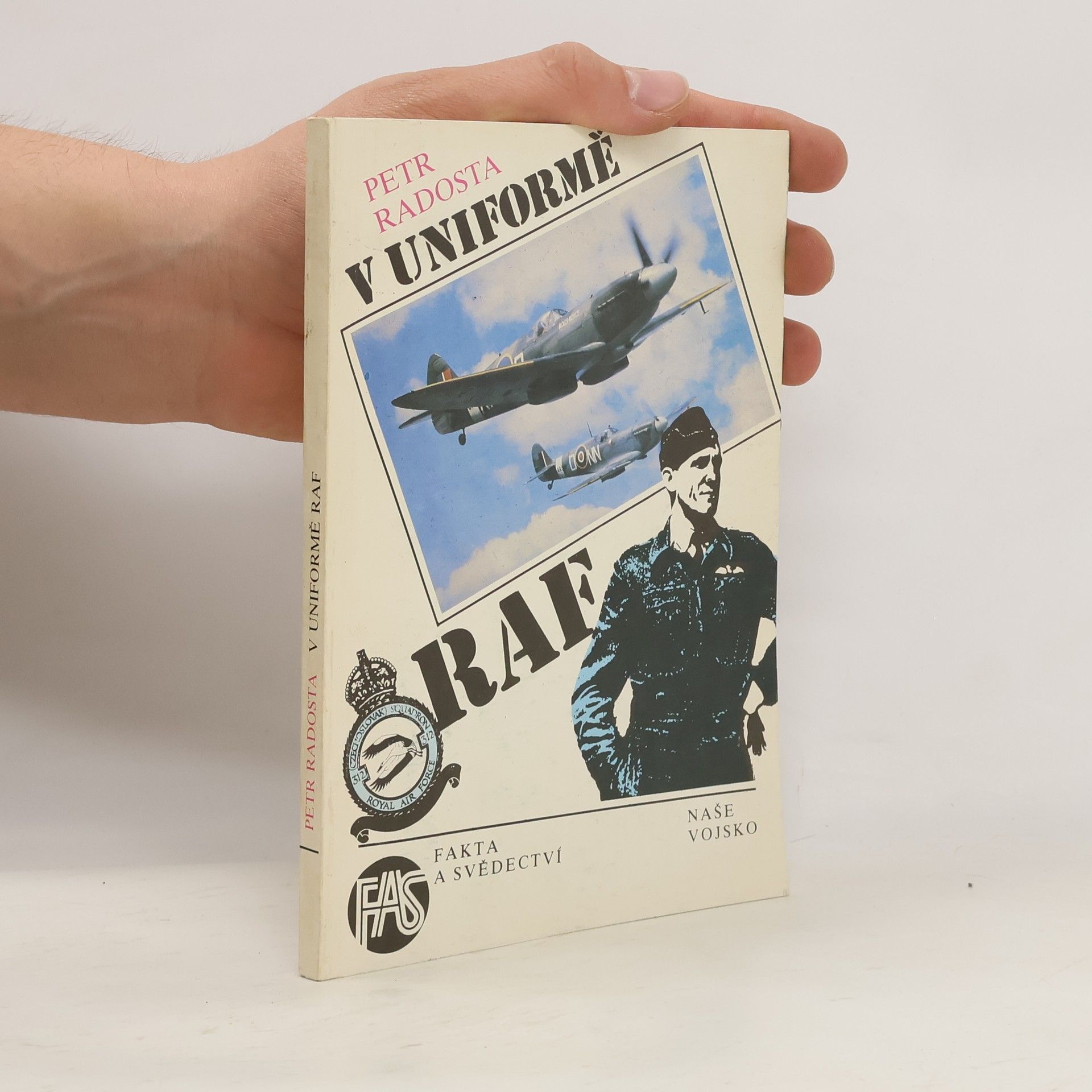 Petr Radosta V uniformě RAF