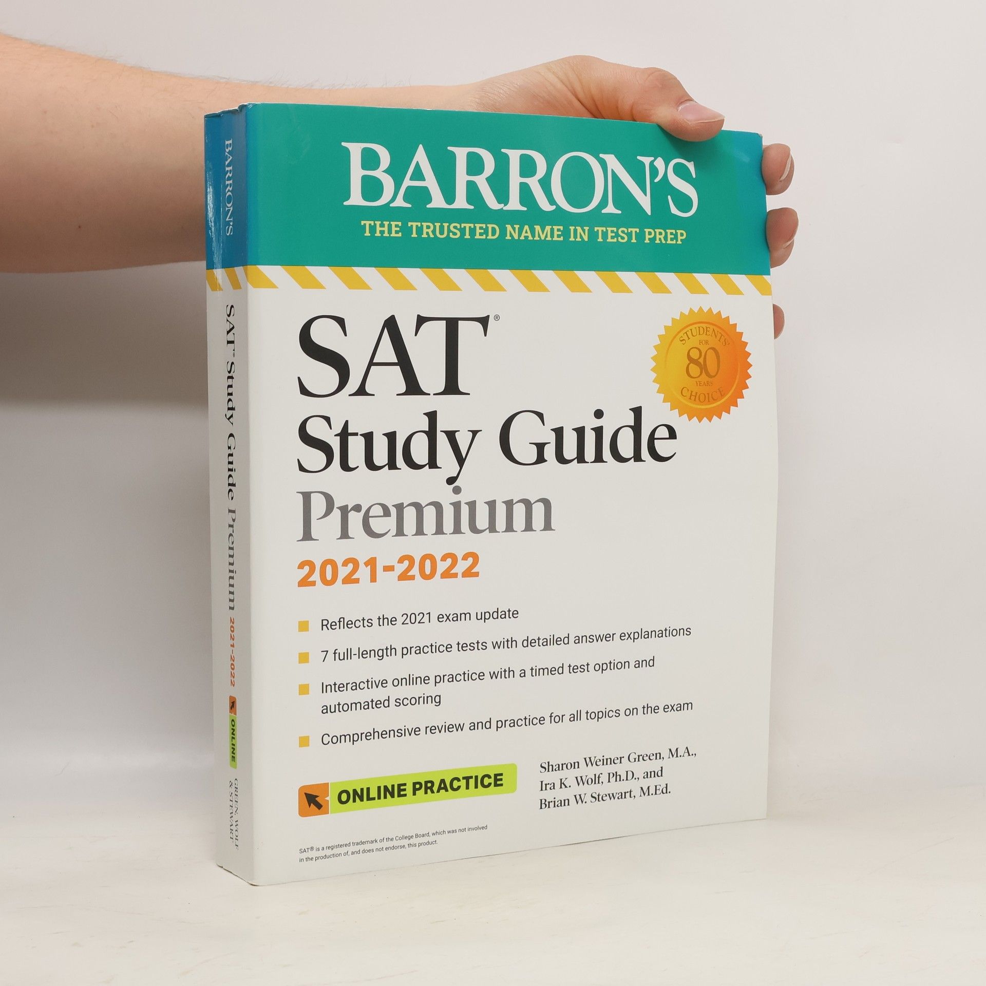 Barron's SAT Study Guide Premium, 2021-2022