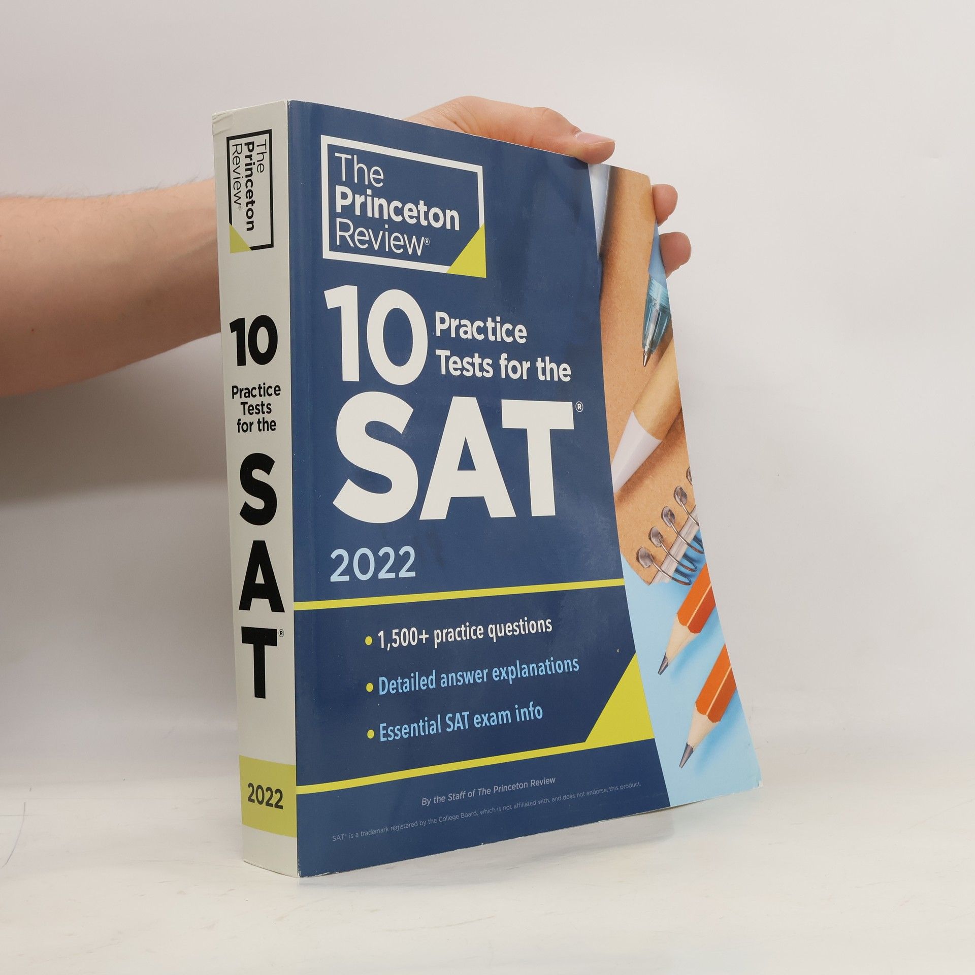 Princeton Review 10 Practice Tests for the SAT, 2022