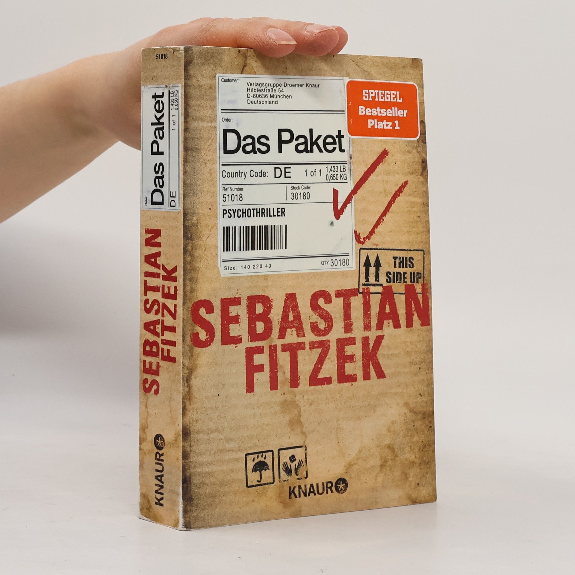 Sebastian Fitzek Das Paket