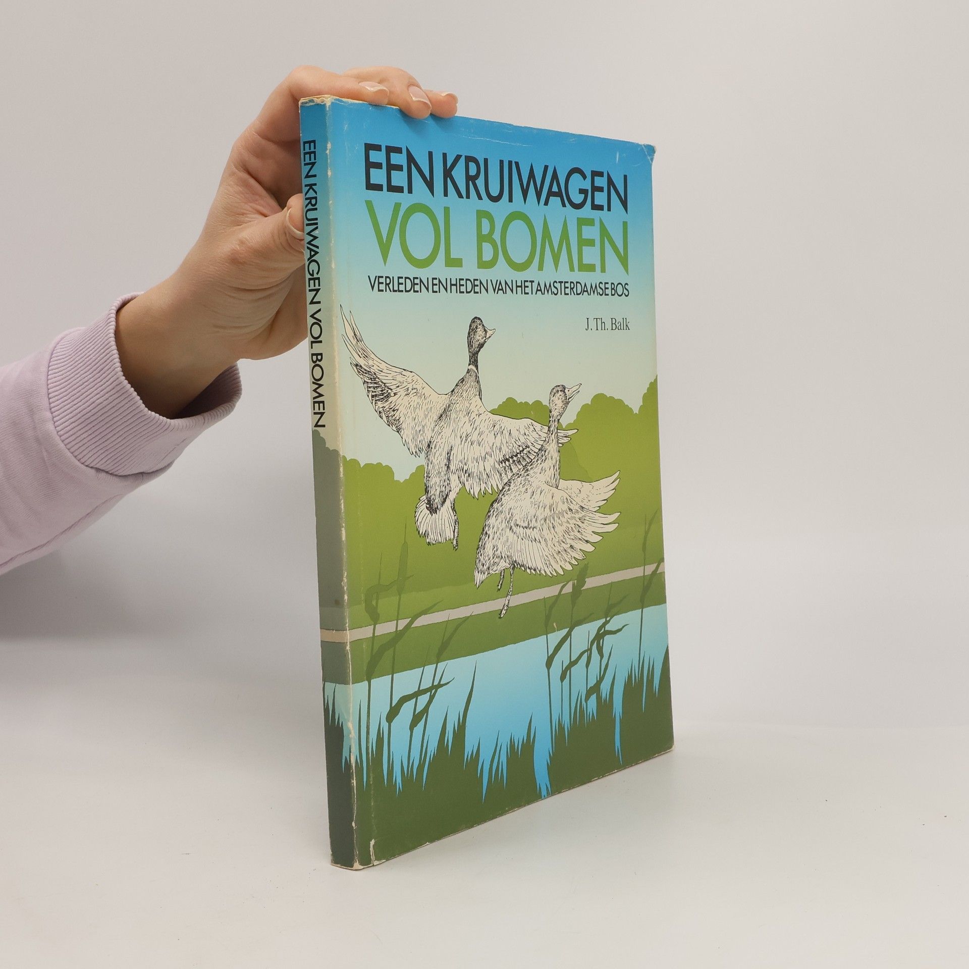 Een kruiwagen vol bomen