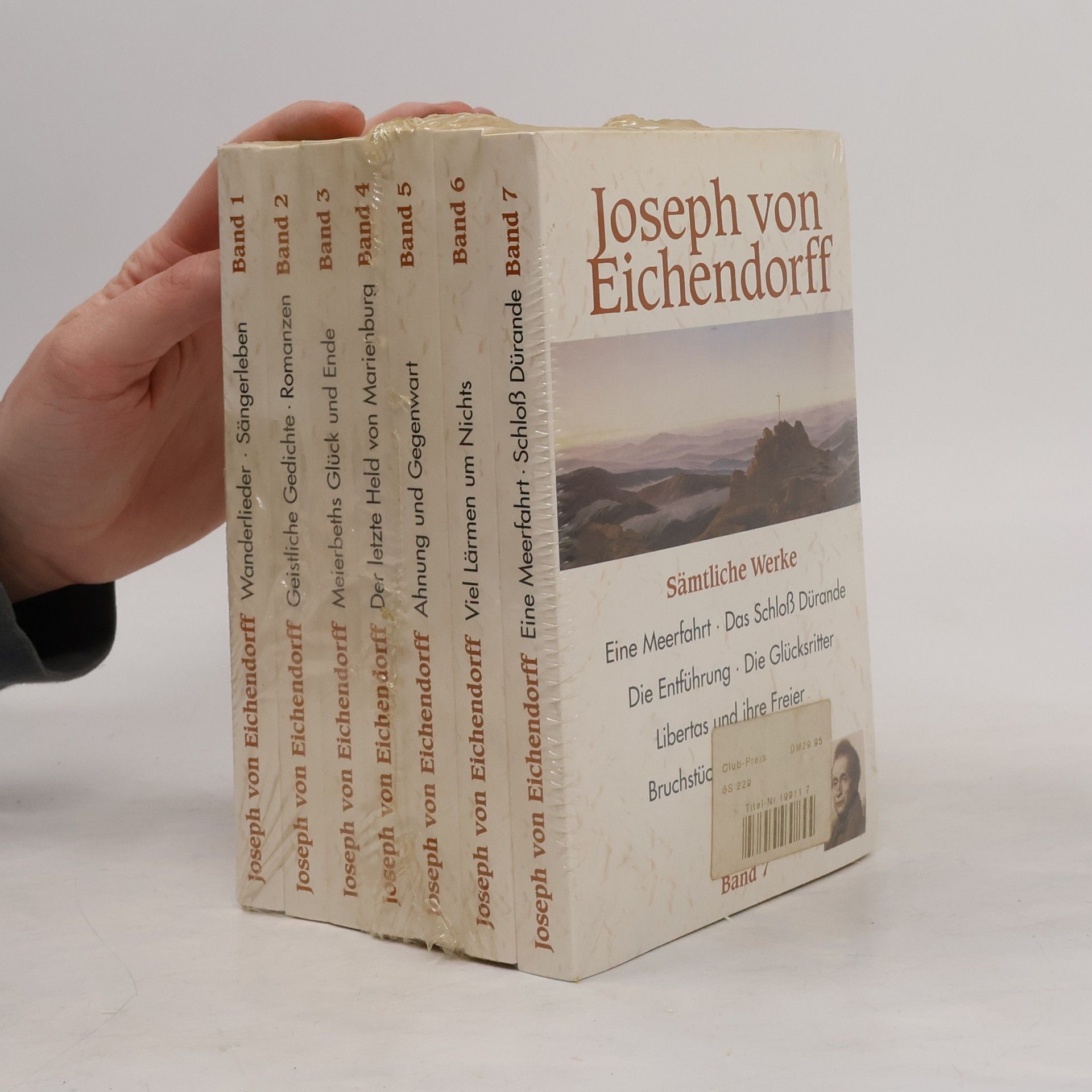 Joseph von Eichendorff Sämtliche Werke 1-7