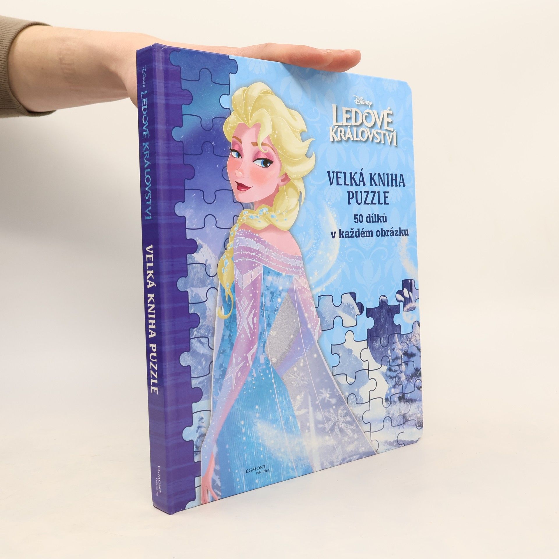 Kolektiv autorů Ledové království. Velká kniha puzzle.