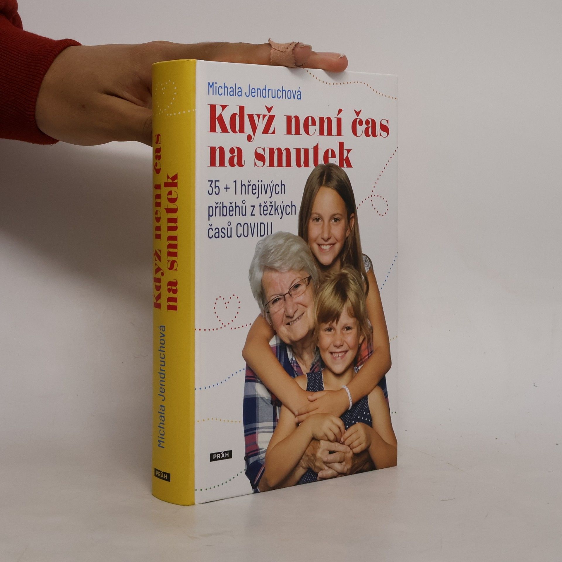 Michala Jendruchová Když není čas na smutek : 35 + 1 hřejivých příběhů z těžkých časů COVIDU