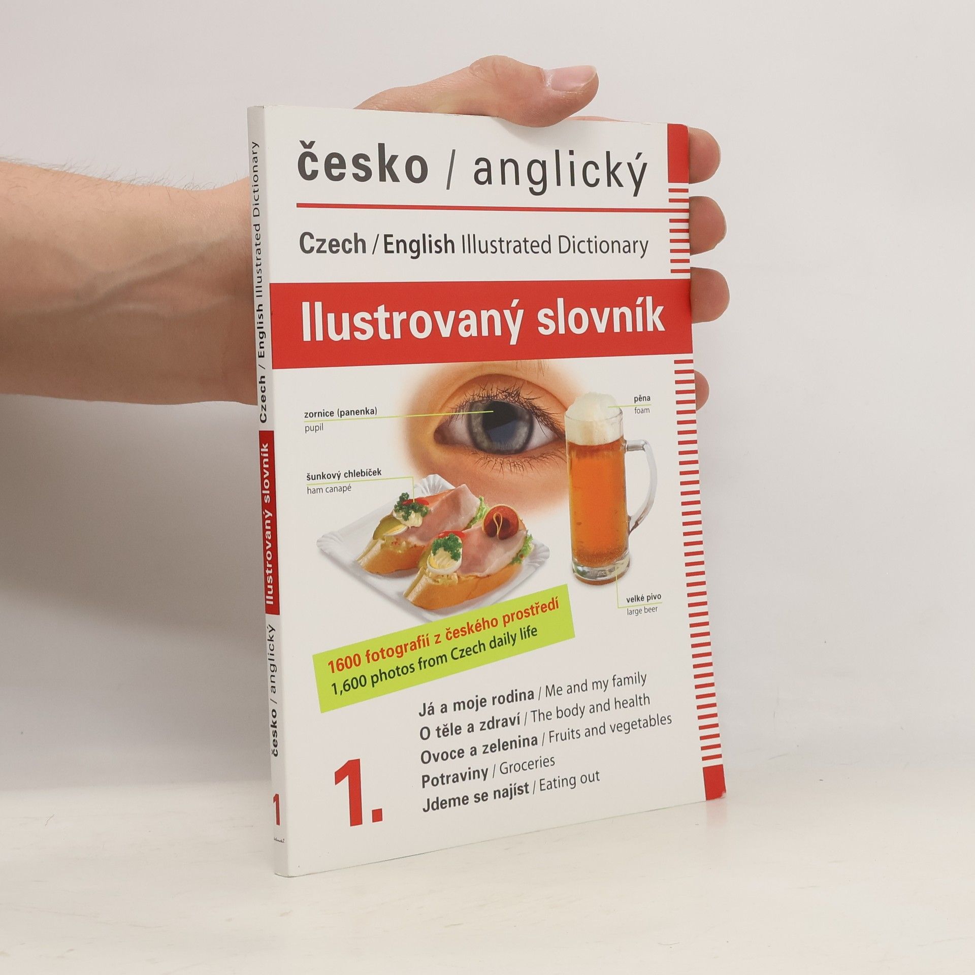 Jana Dolanská Hrachová Česko-anglický ilustrovaný slovník 1. díl