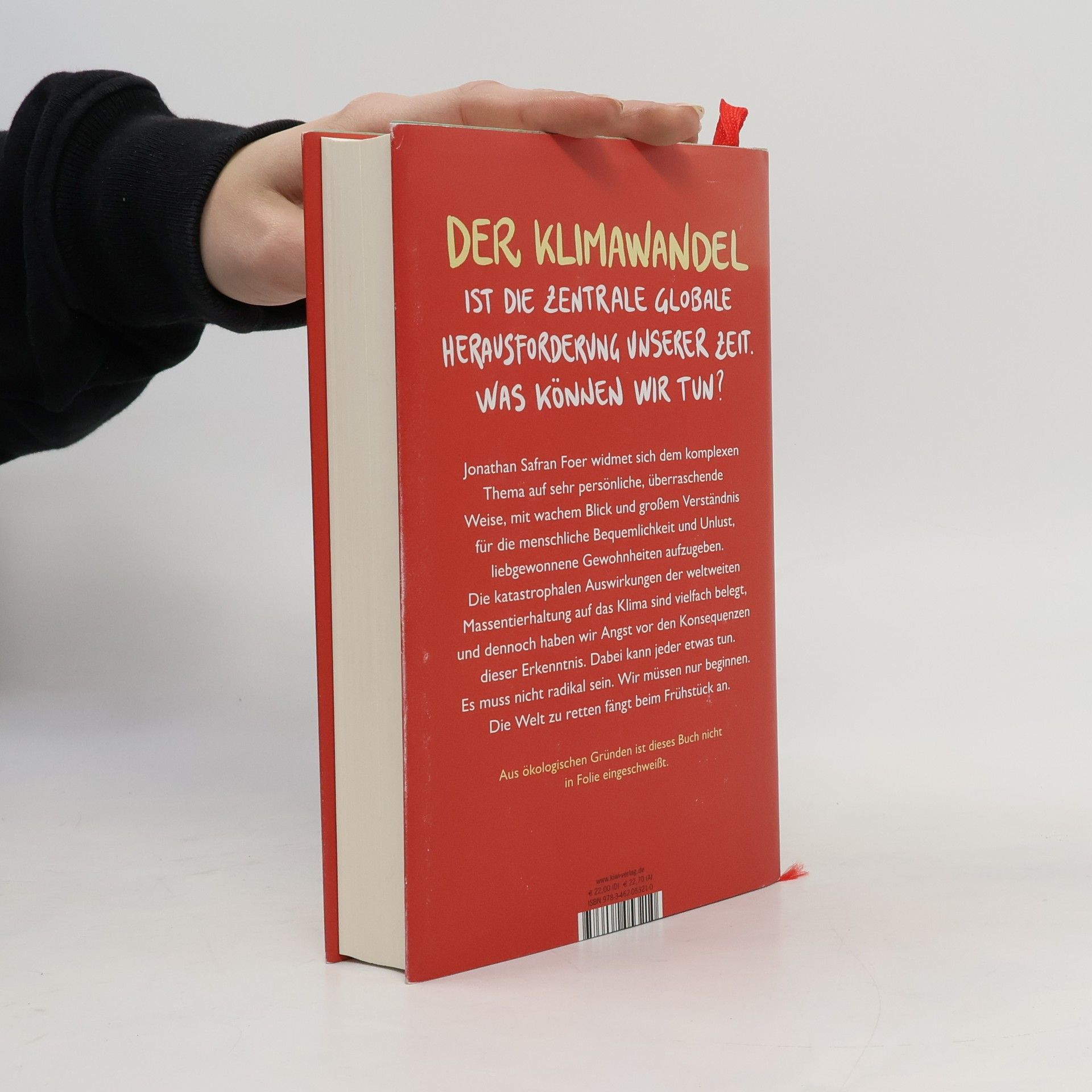 Jonathan Safran Foer Wir sind das Klima!