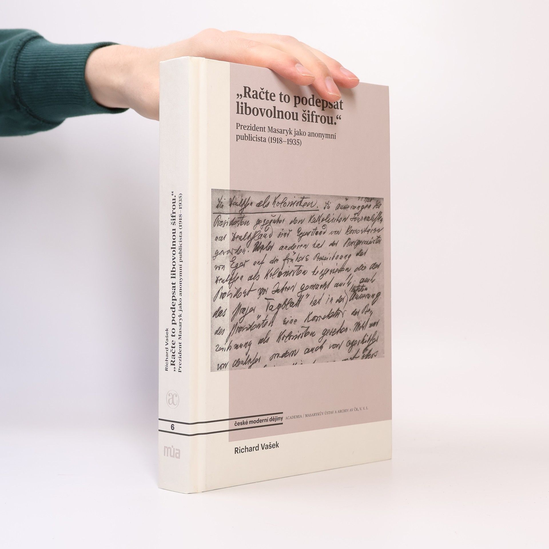 Richard Vašek "Račte to podepsat libovolnou šifrou"
