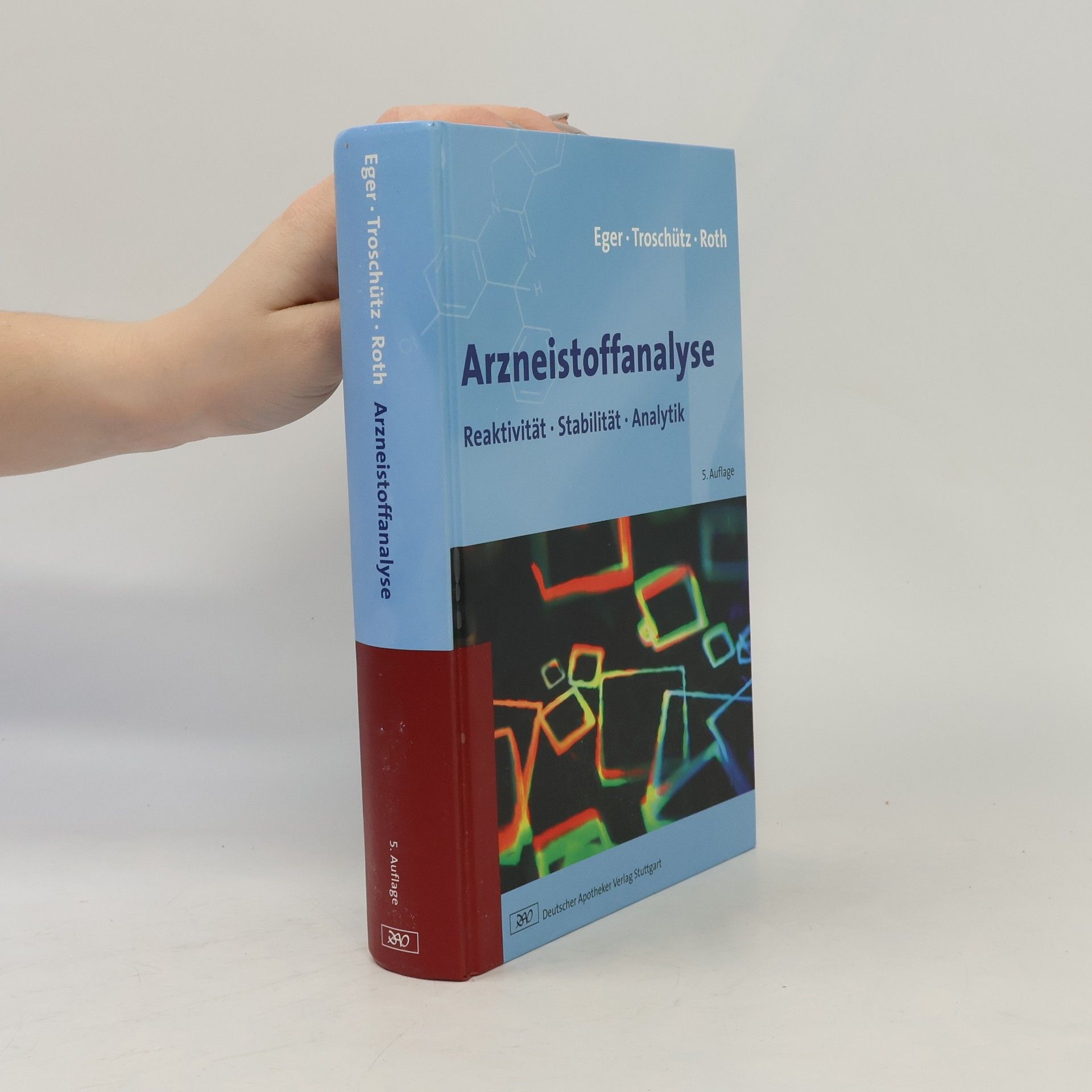 Kurt M. Eger Arzneistoffanalyse