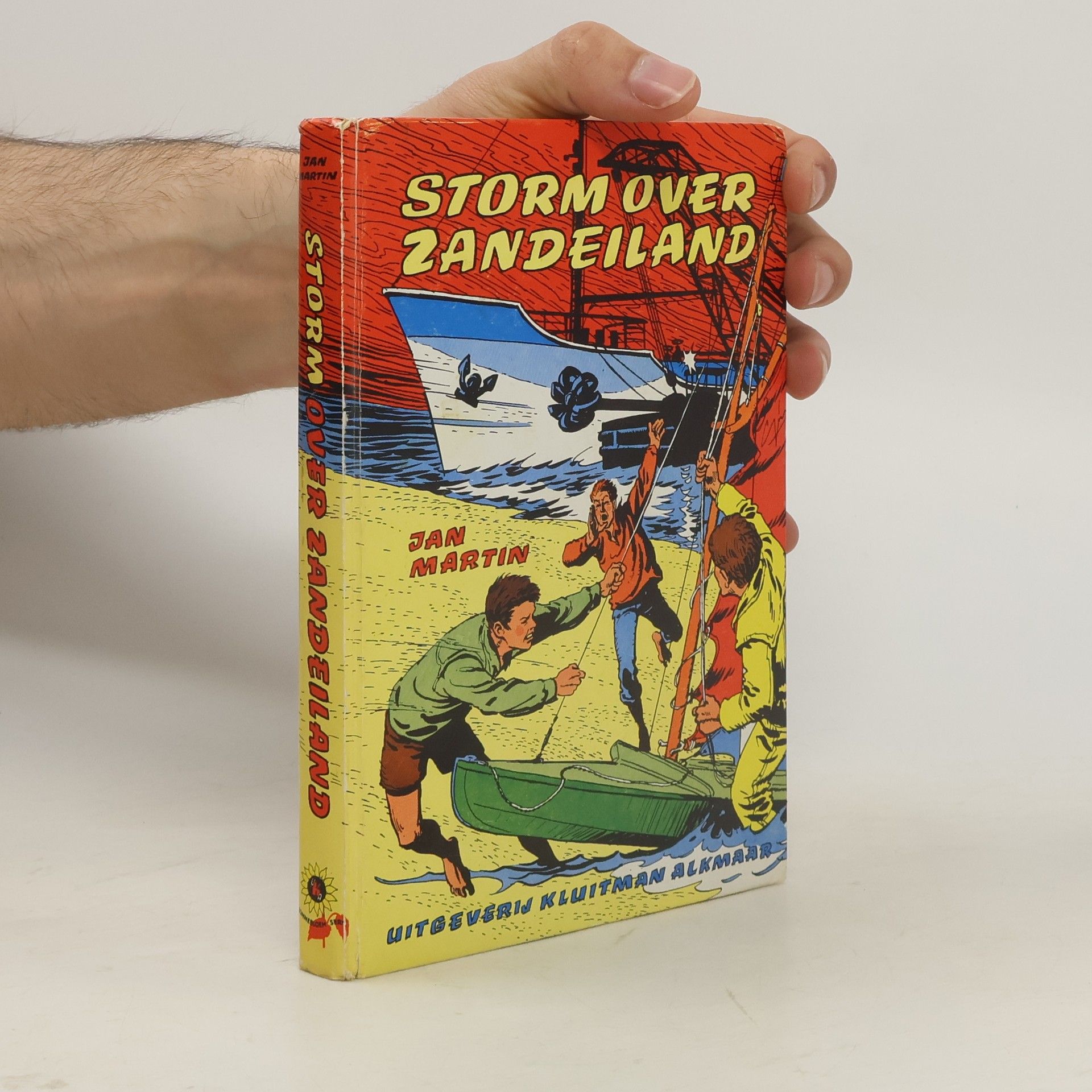 Jan Martin Storm over zandeiland