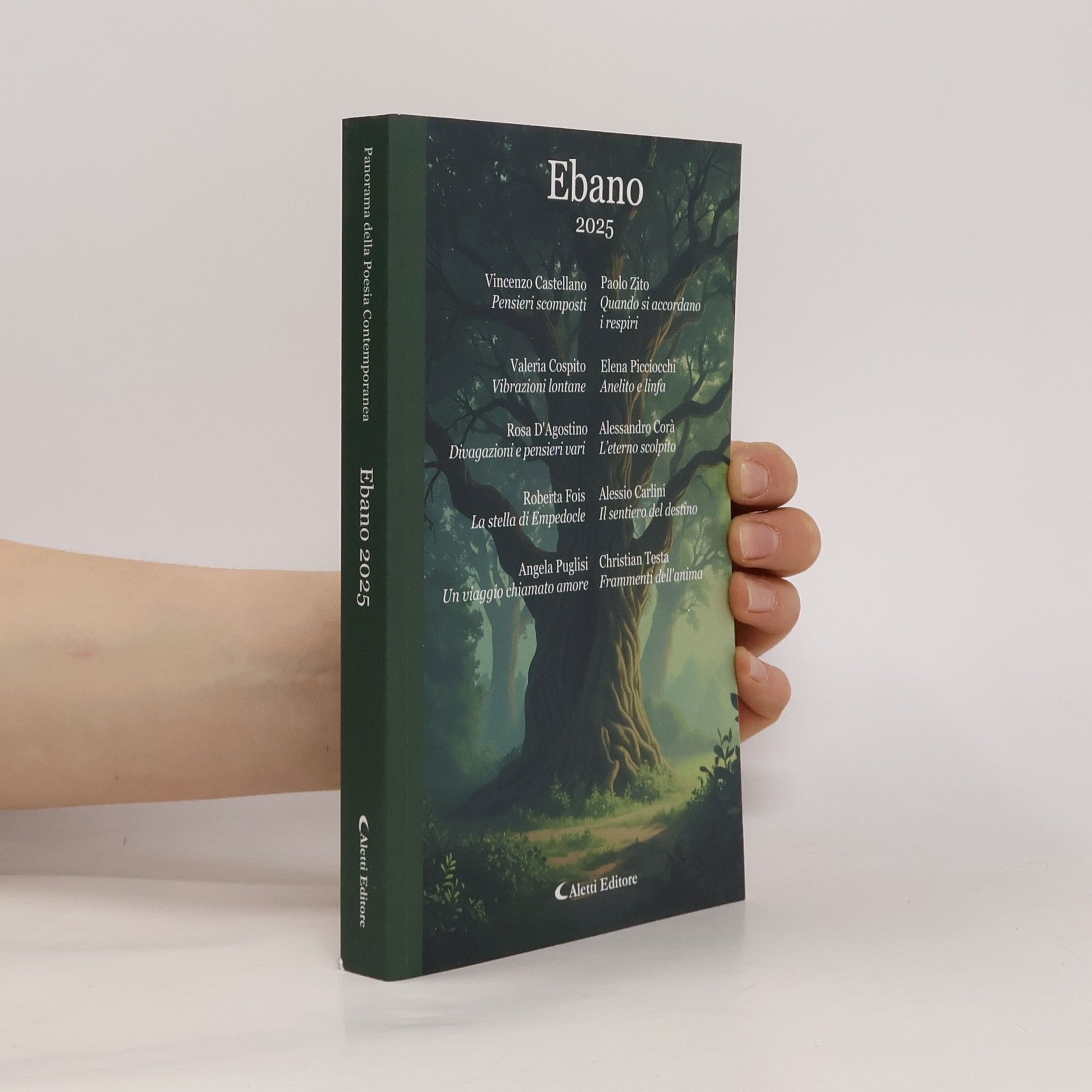 Vincenzo Castellano Panorama della Poesia Contemporanea: Ebano 2025