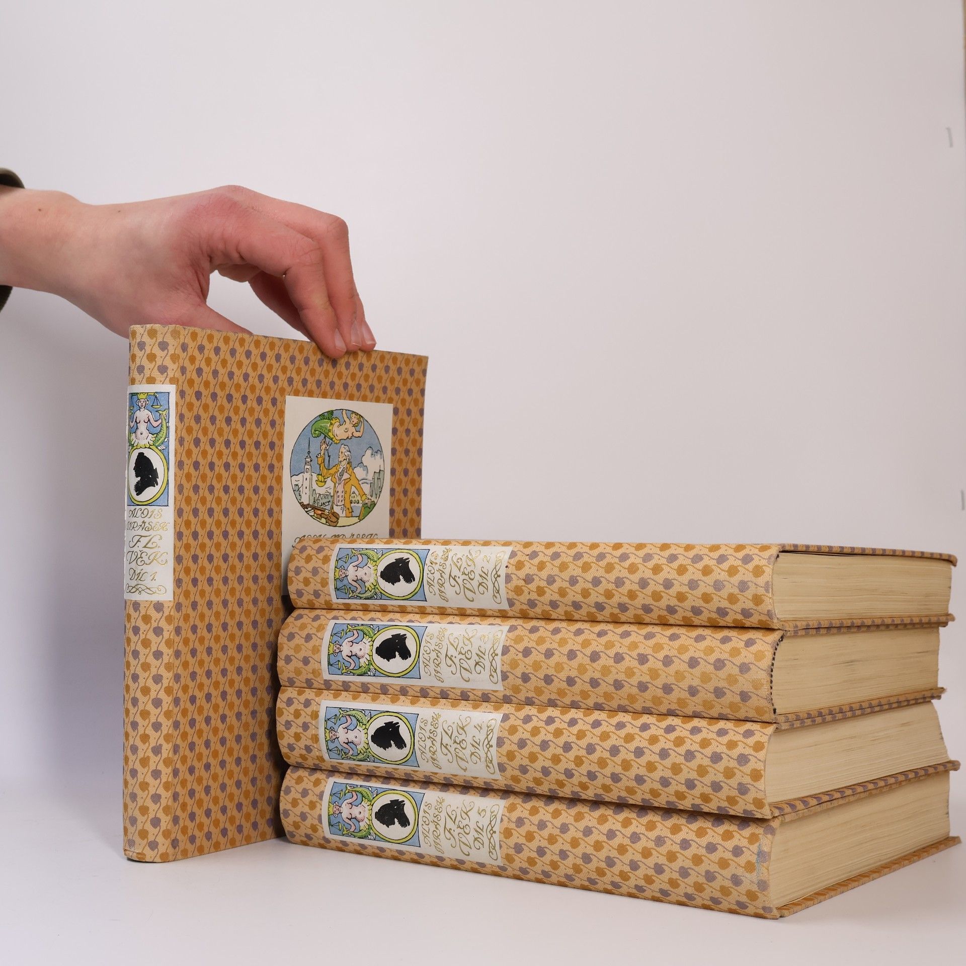 Alois Jirásek F.L. Věk. Obraz z dob našeho národního probuzení 1-5