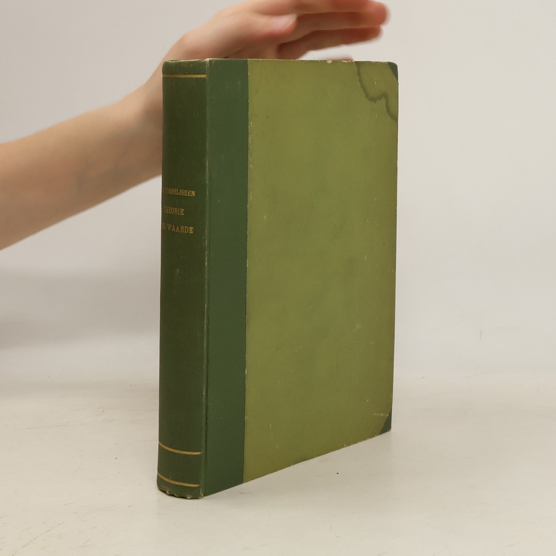 Christiaan Cornelissen Theorie der Waarde