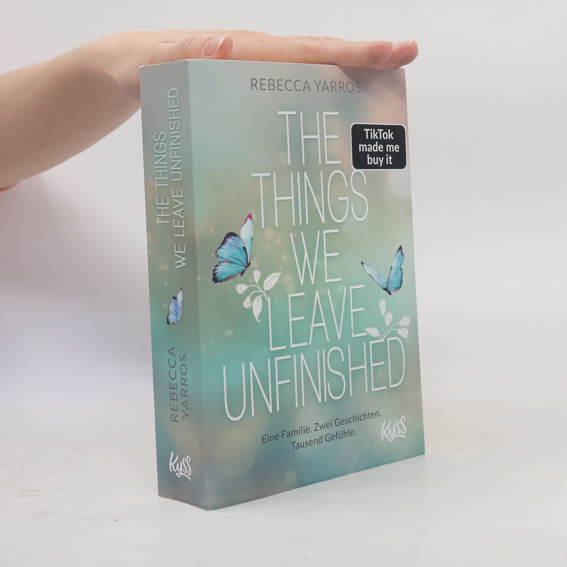 Rebecca Yarros The Things we leave unfinished