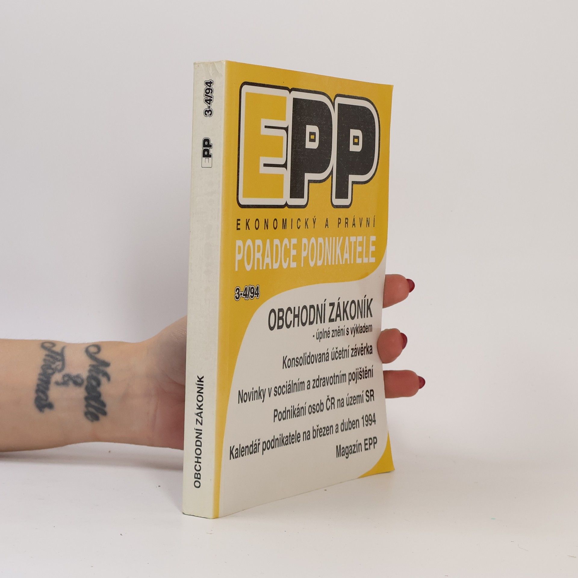 Collectif d'auteurs Ekonomický a právní poradce podnikatele 3-4/94