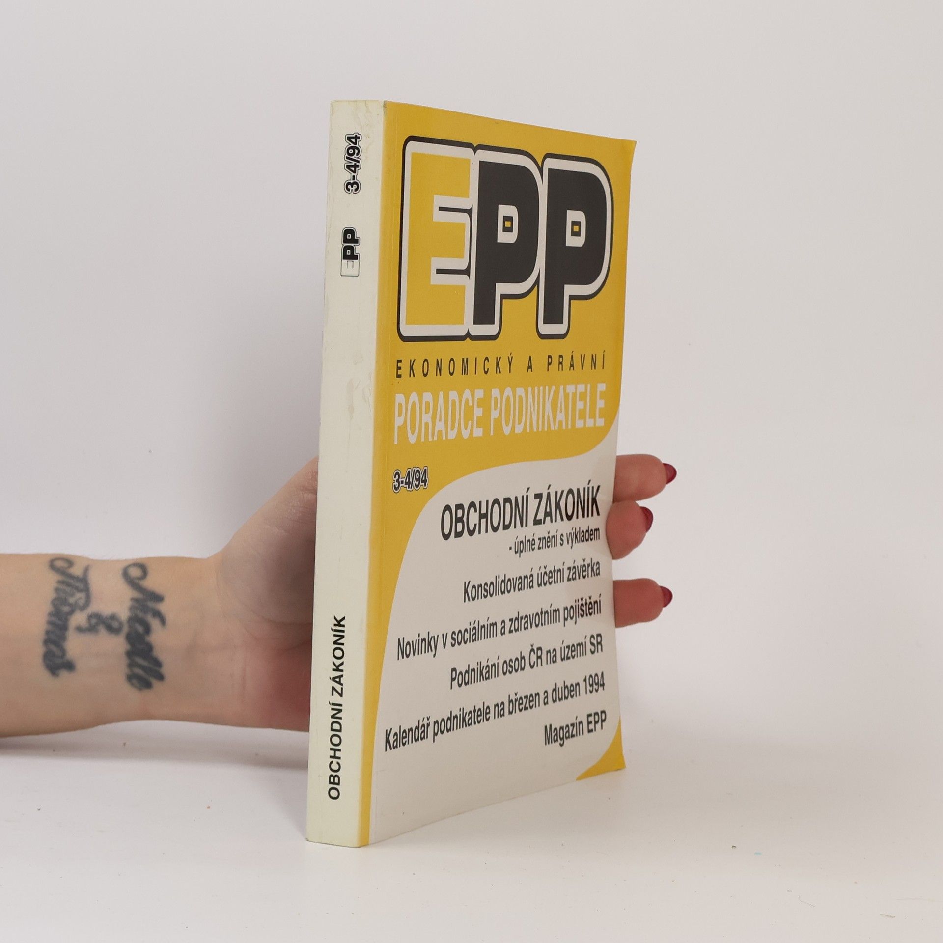Auteurscollectief Ekonomický a právní poradce podnikatele 3-4/94