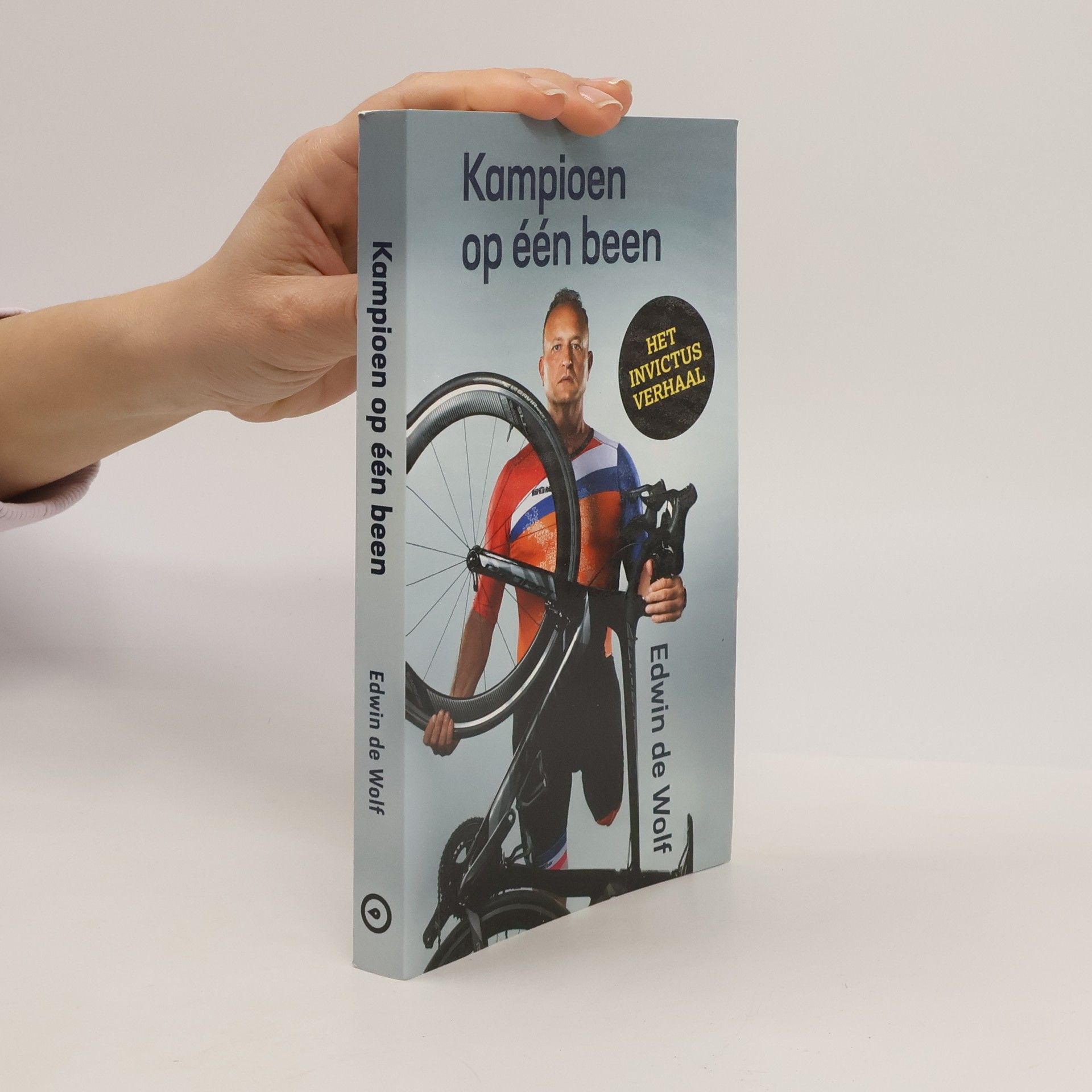 Edwin de Wolf Kampioen op één been