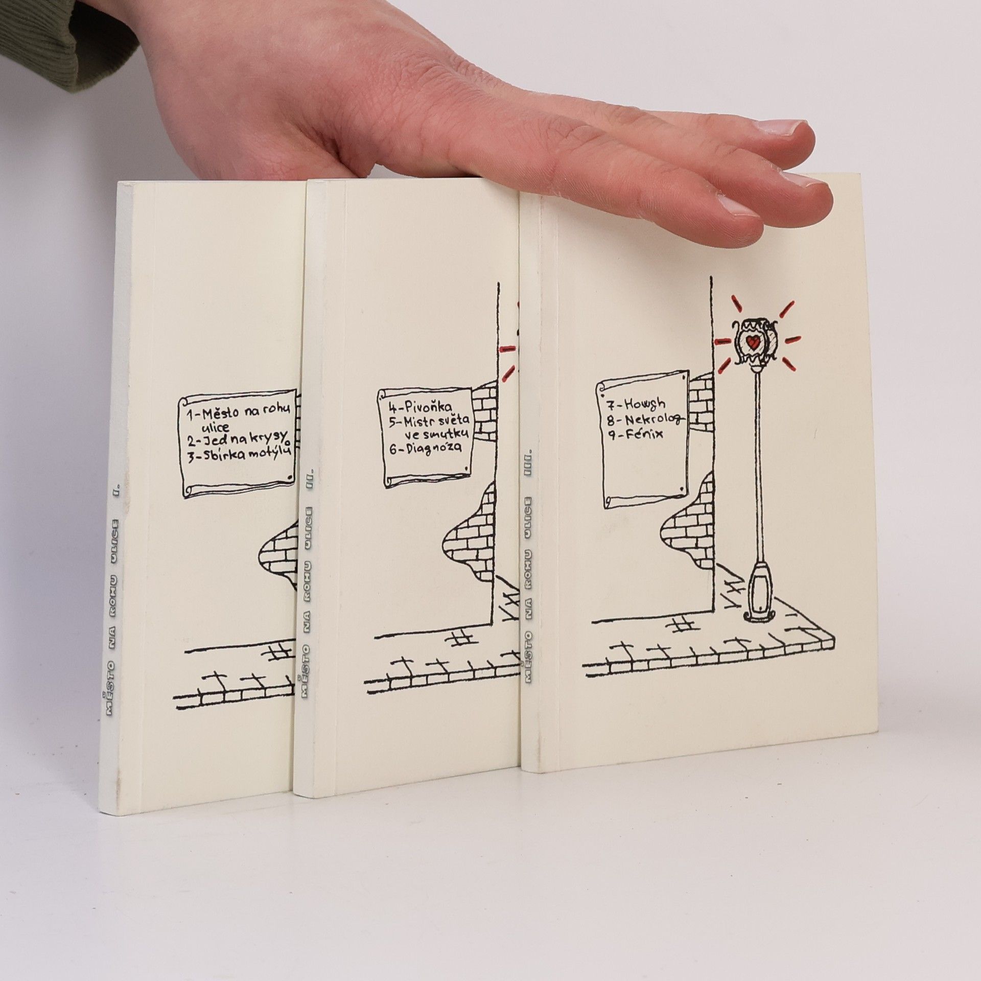 Lumír Aschenbrenner Město na rohu ulice I.-III.