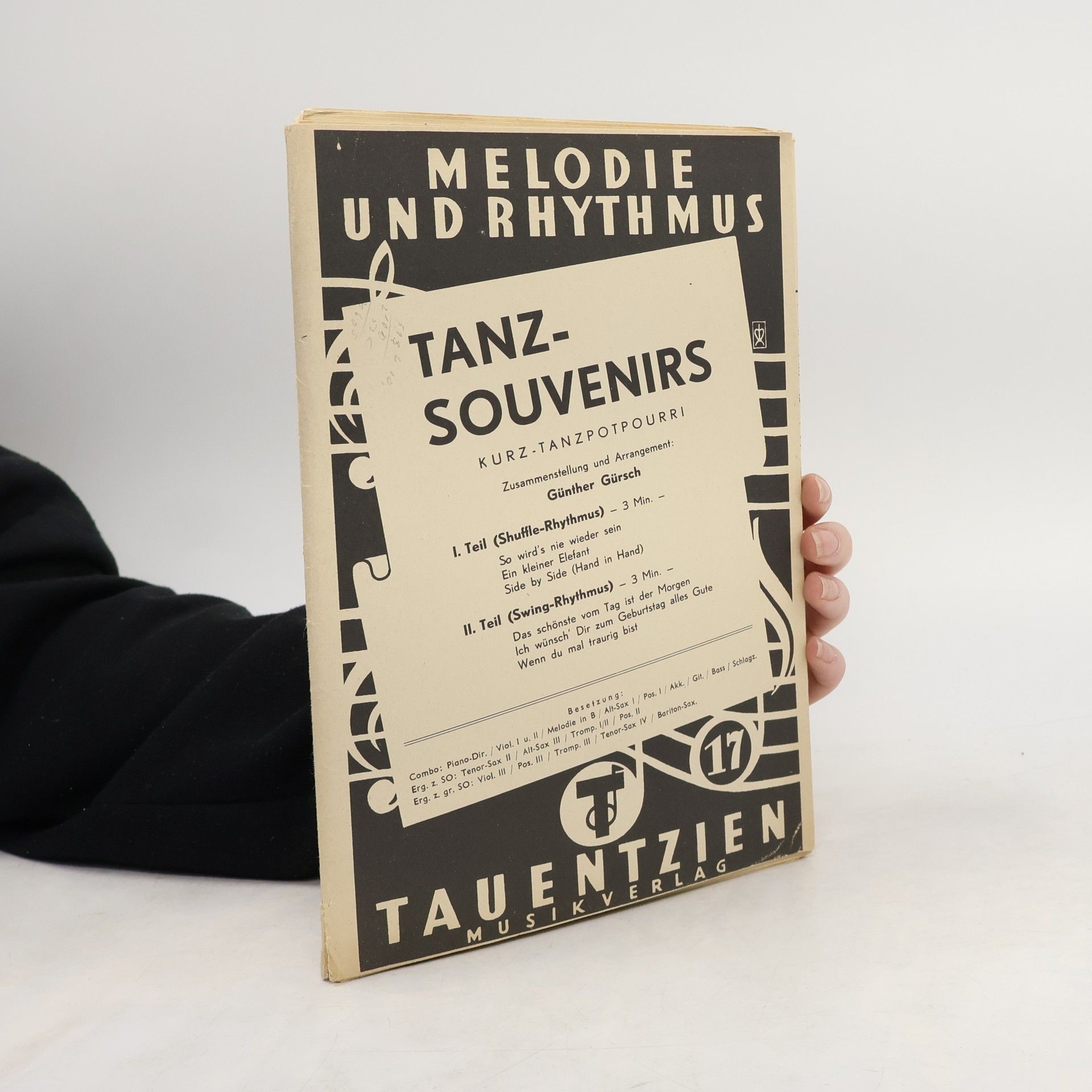 Melodie und Rhythmus 17. Tanz-Souvenirs