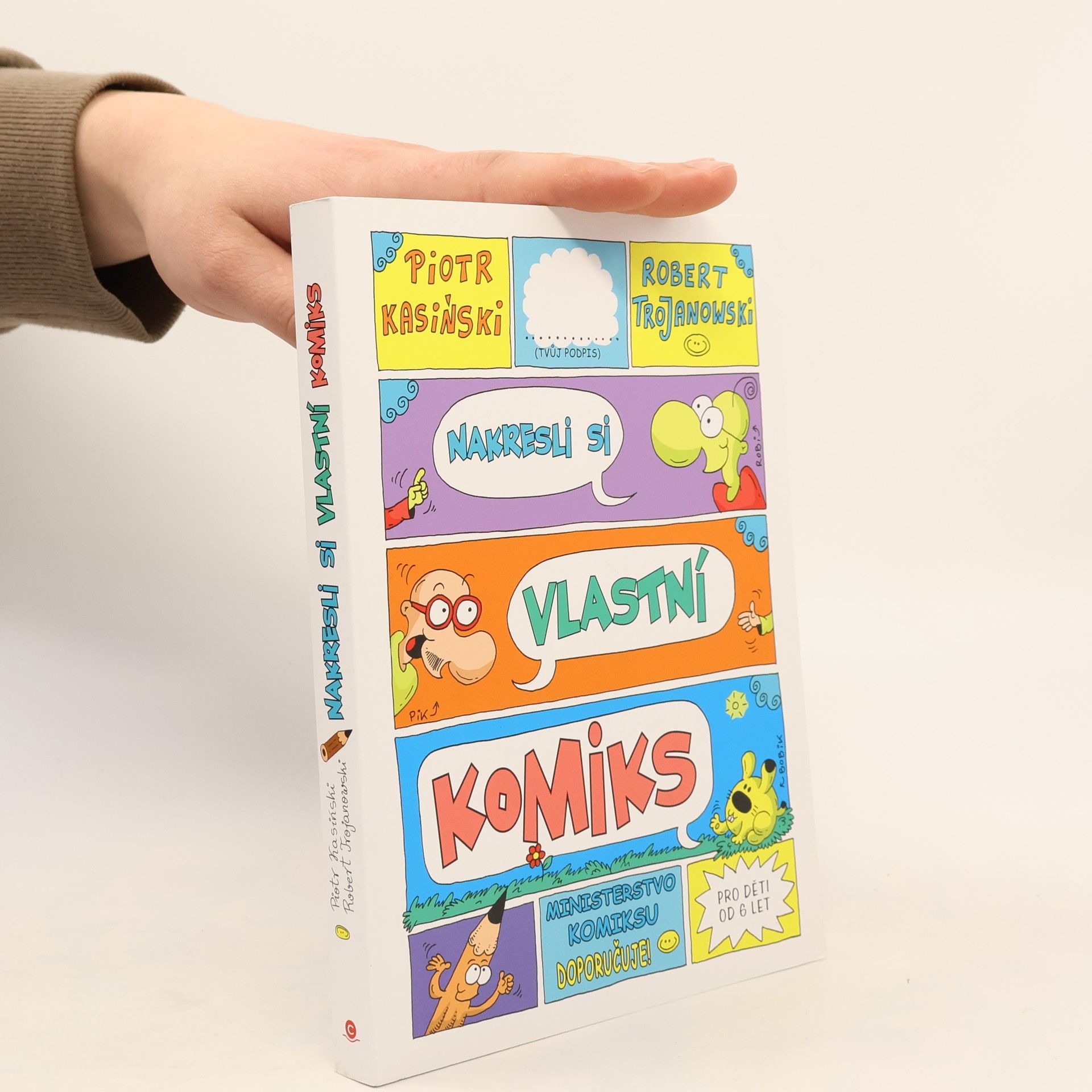 Robert Trojanowski Nakresli si vlastní komiks