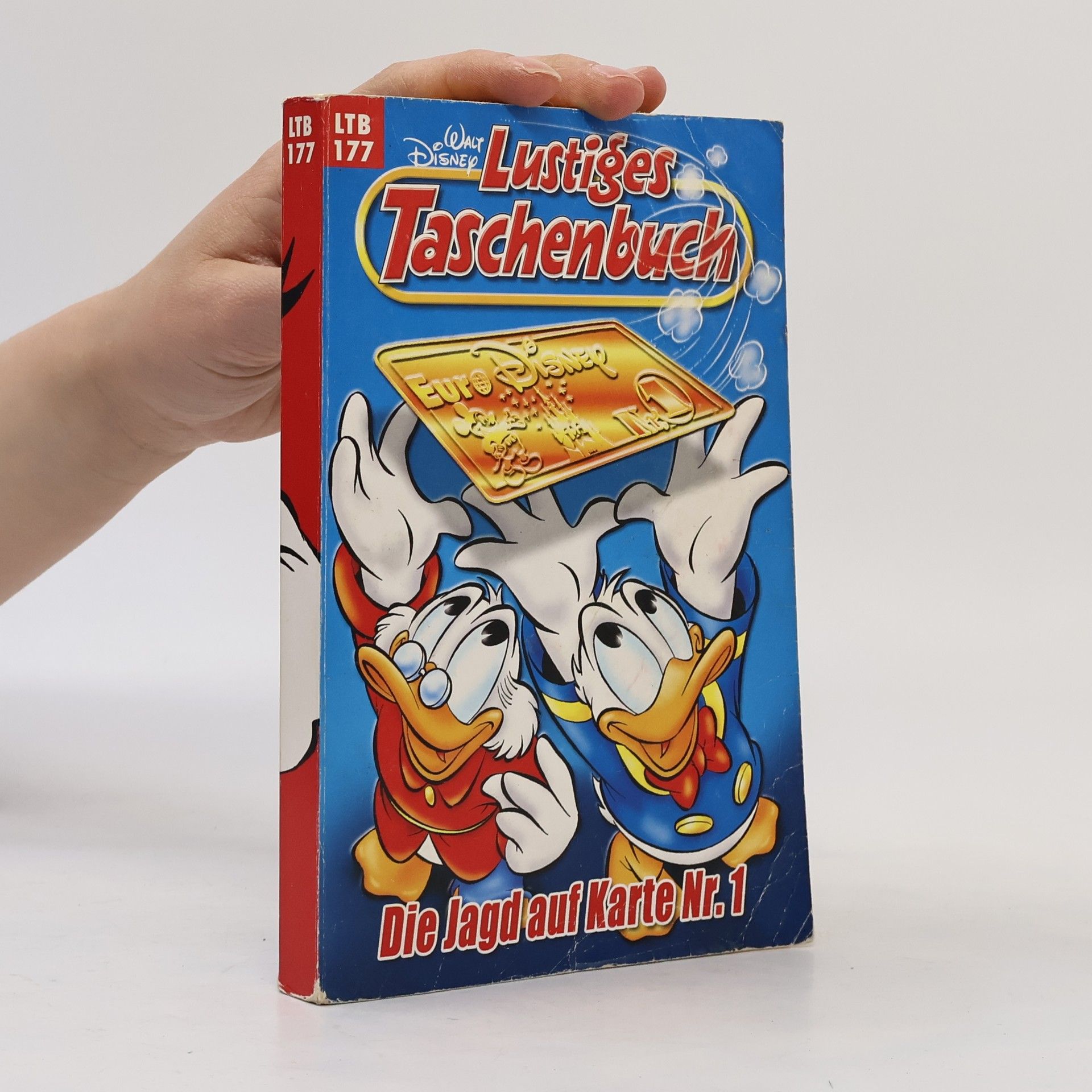Walt Disney Lustiges Taschenbuch - Die Jagd auf Karte Nr. 1