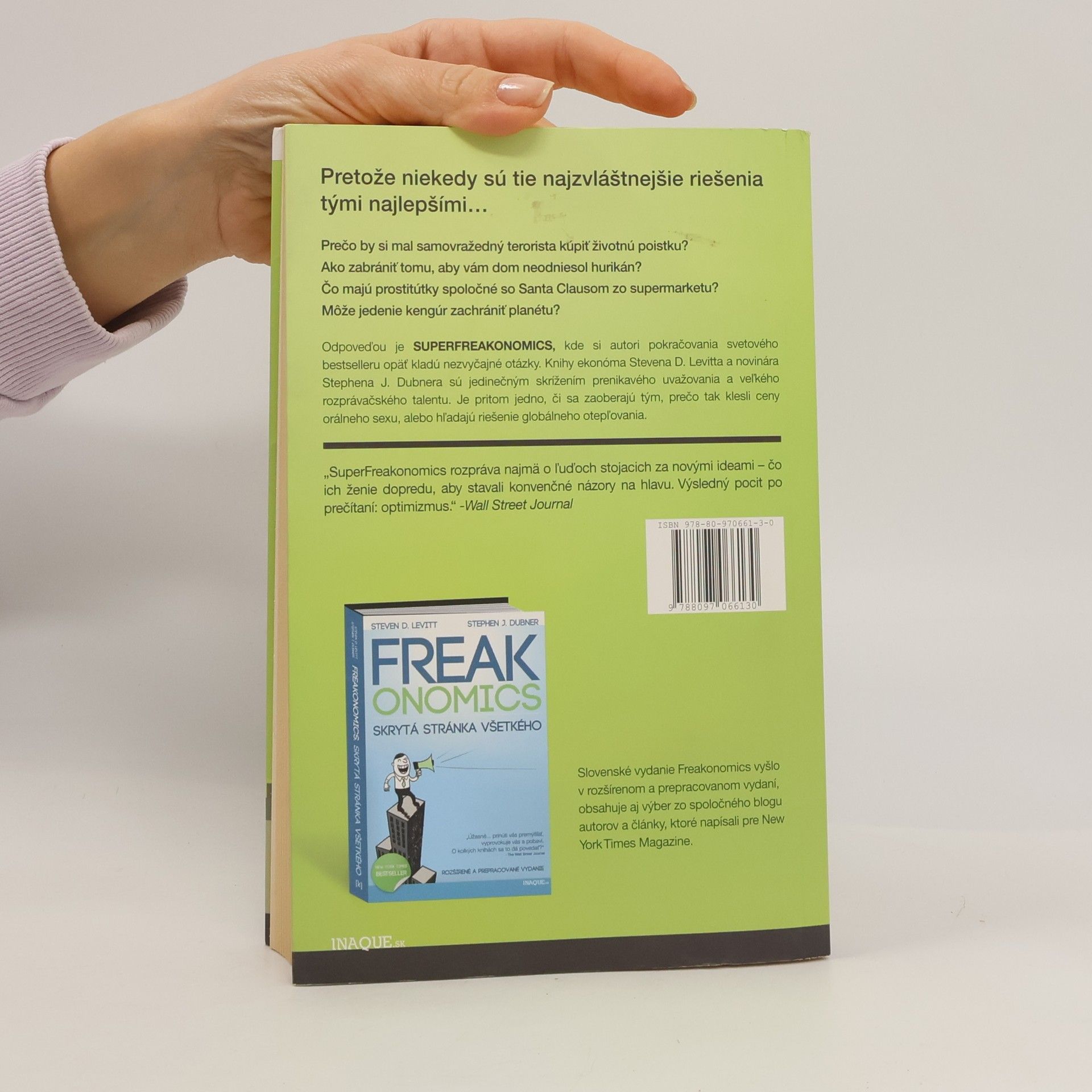 Steven D. Levitt Superfreakonomics