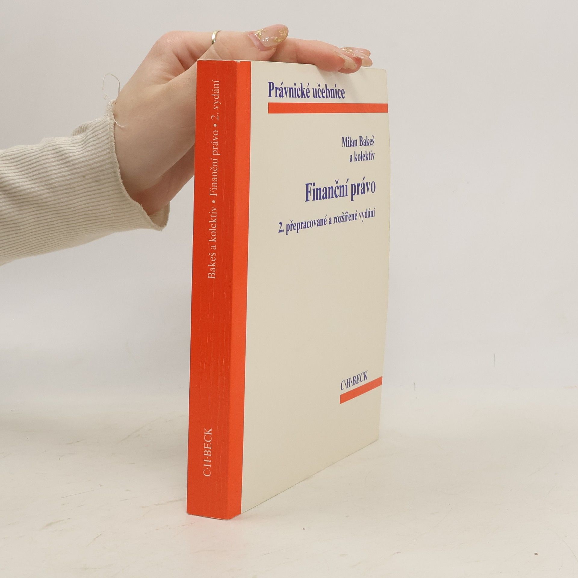 Milan Bakeš Finanční právo