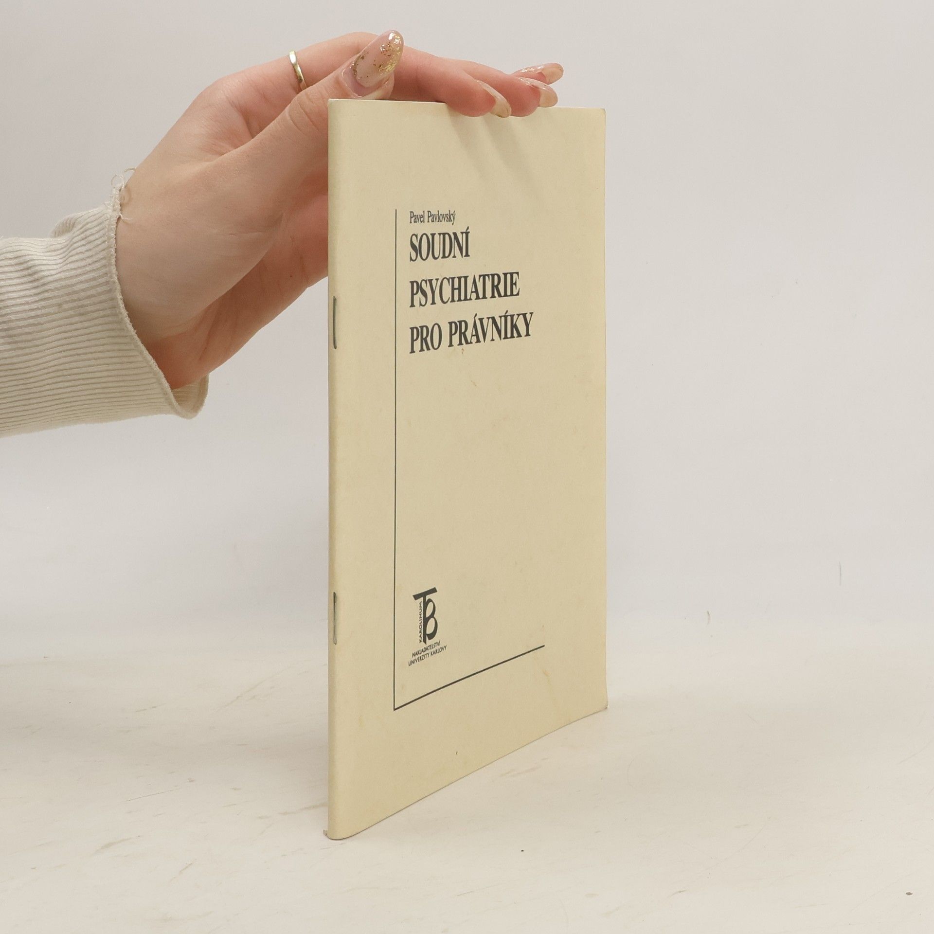 Soudní psychiatrie pro právníky