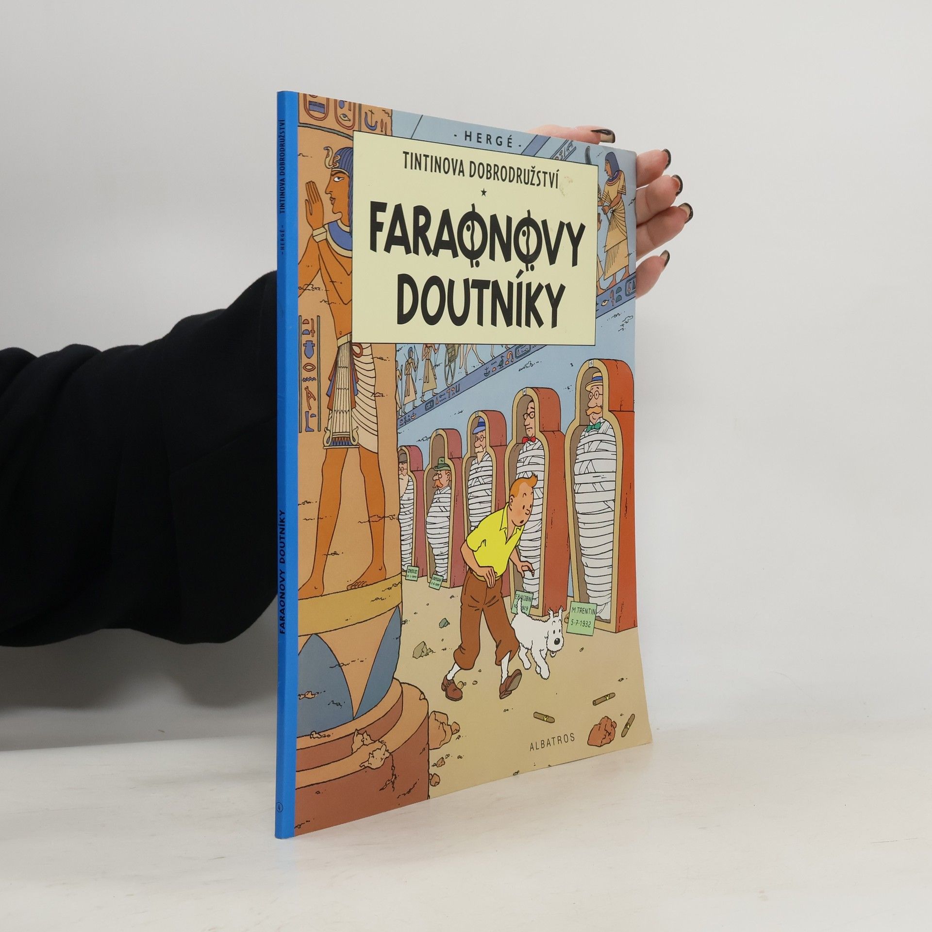 Hergé Tintinova dobrodružství. Faraonovy doutníky