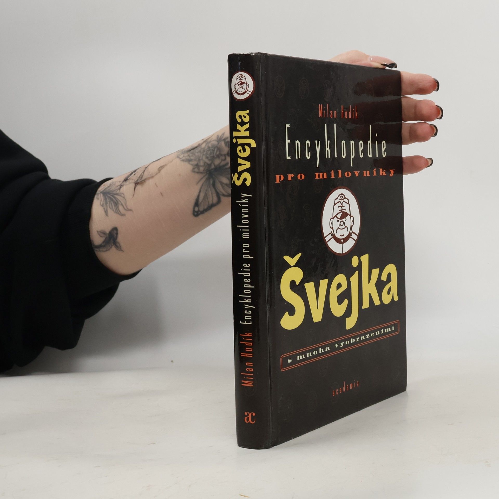Encyklopedie pro milovníky Švejka s mnoha vyobrazeními