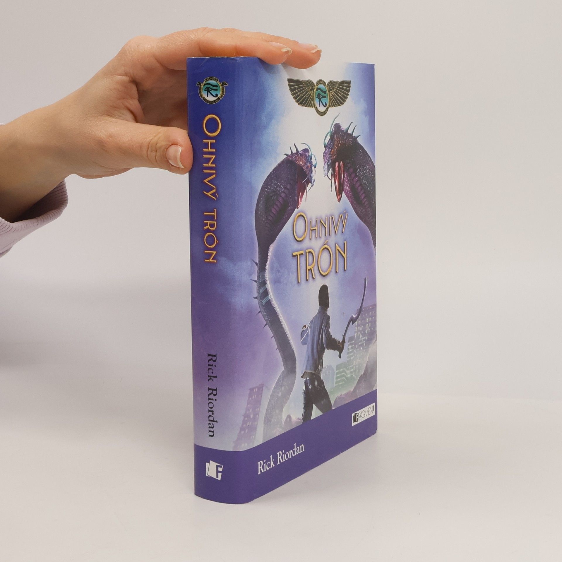 Rick Riordan Ohnivý trón