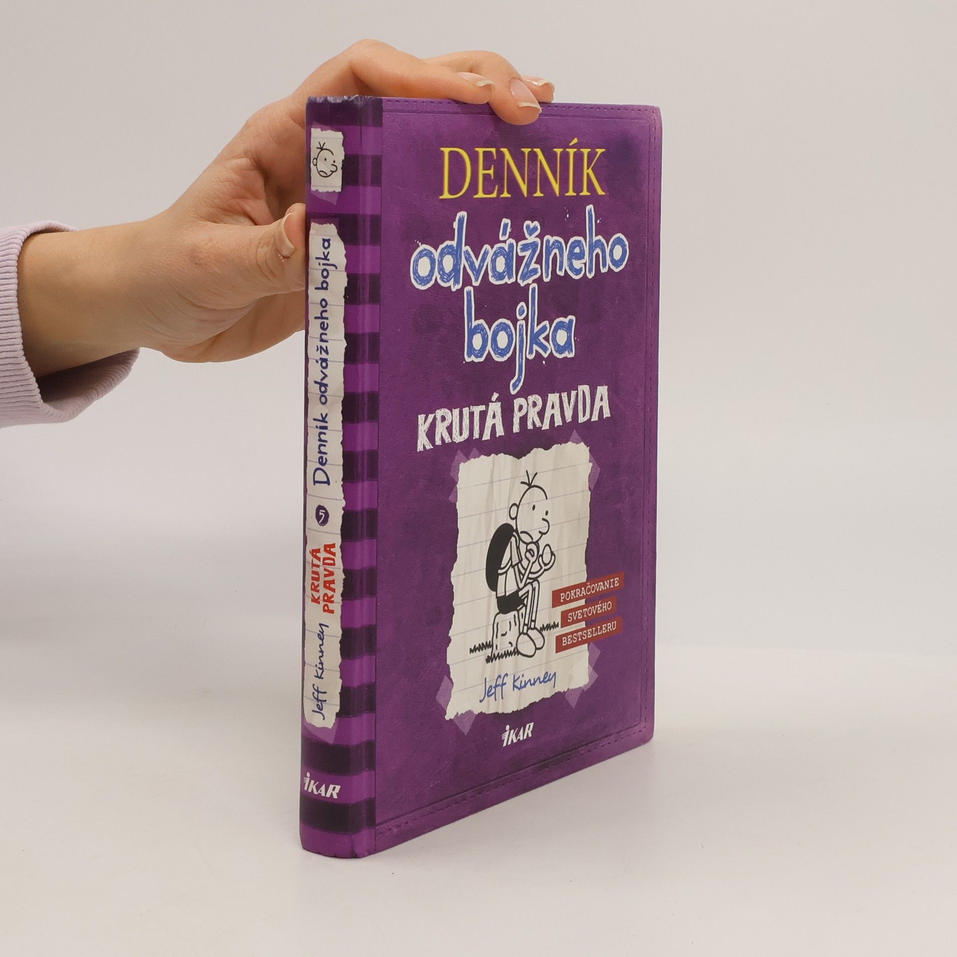 Jeff Kinney Denník odvážneho bojka 5. Krutá pravda