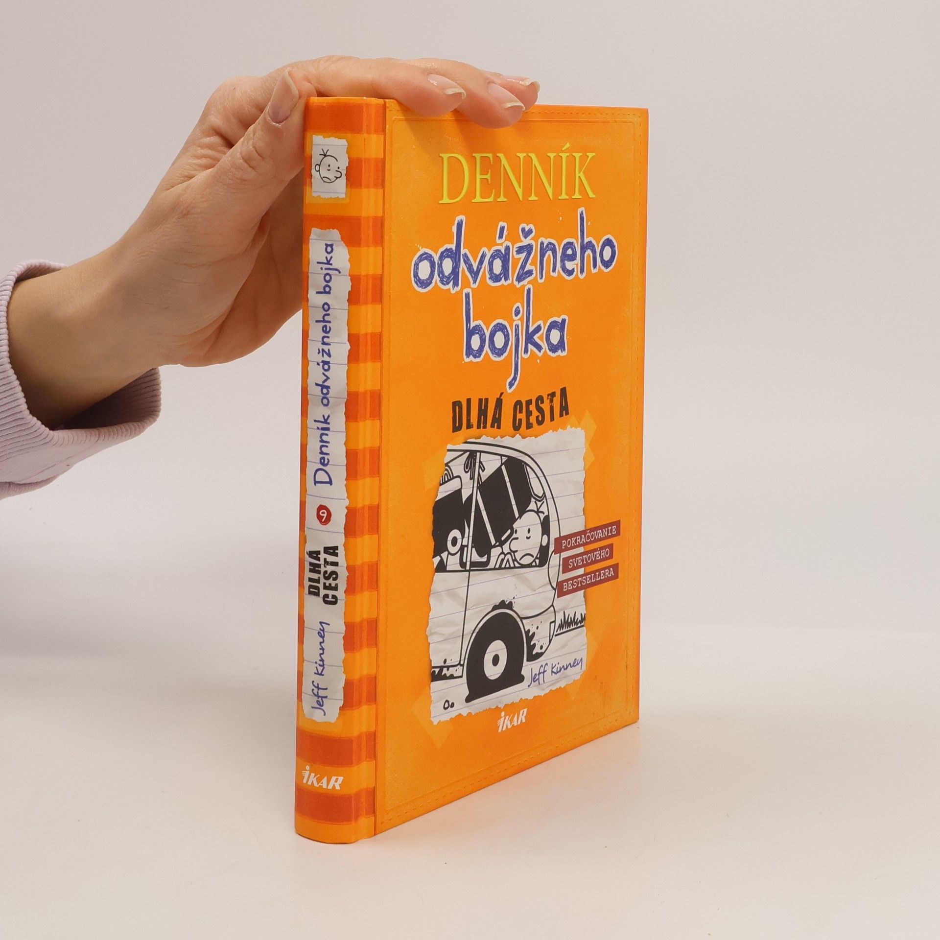 Jeff Kinney Denník odvážneho bojka 9. Dlhá cesta