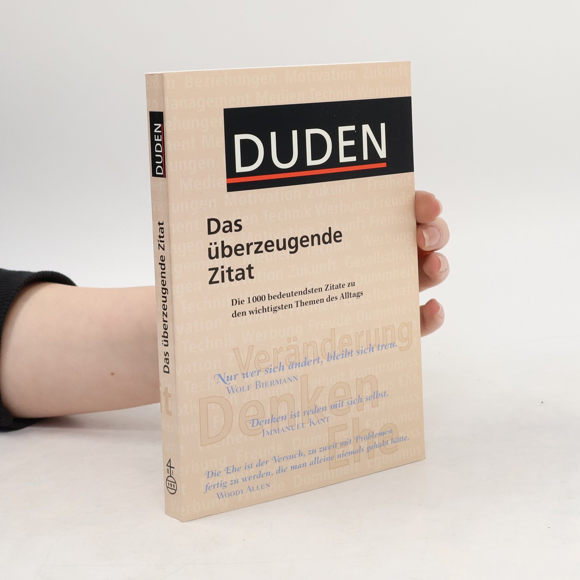 Daniela Straub Duden. Das überzeugende Zitat