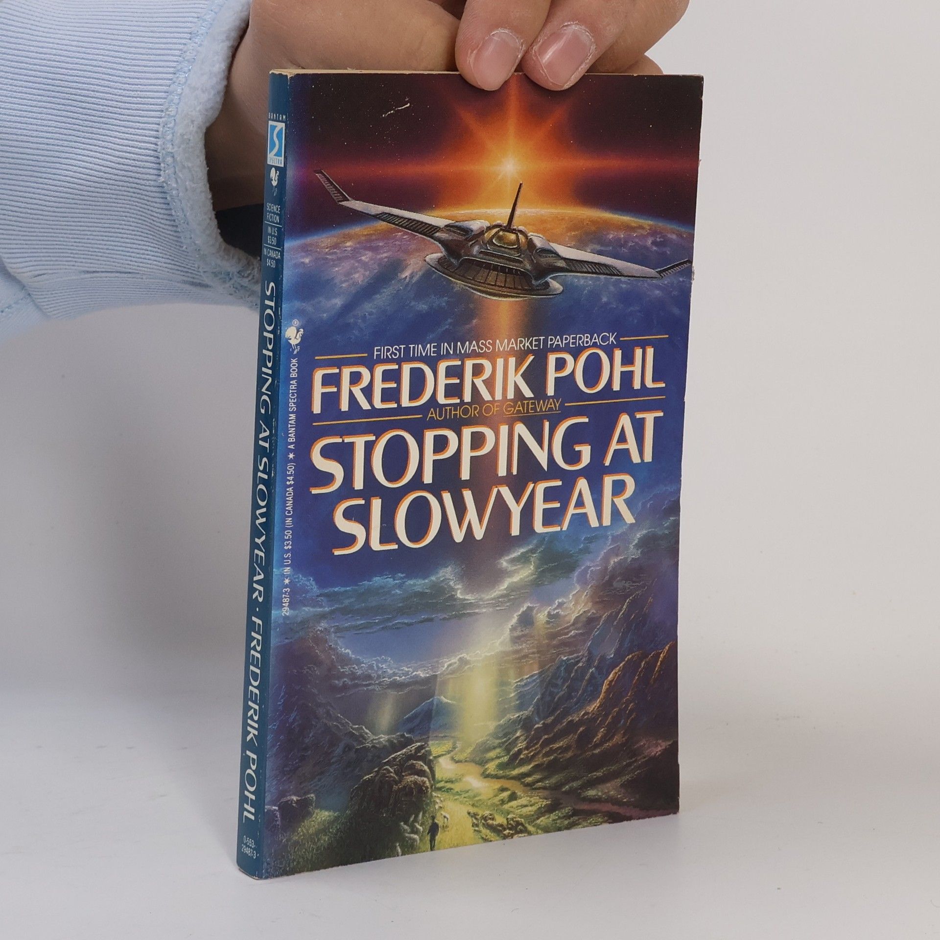 Frederik Pohl Bantam Spectra: Stopping at Slowyear - First Time in Mass Market Paperback