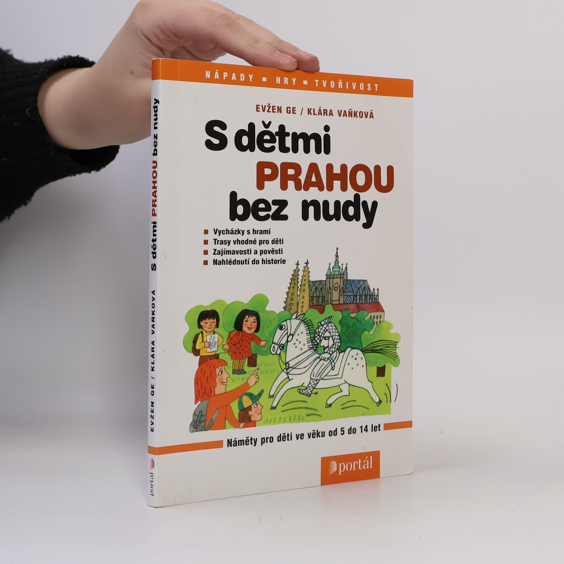 Evžen Ge S dětmi Prahou bez nudy