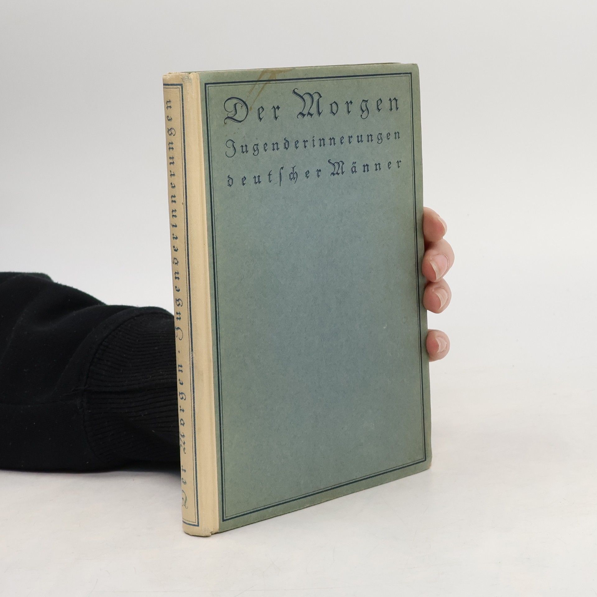 Autorenkollektiv Der Morgen. Jugenderinnerungen deutscher Männer