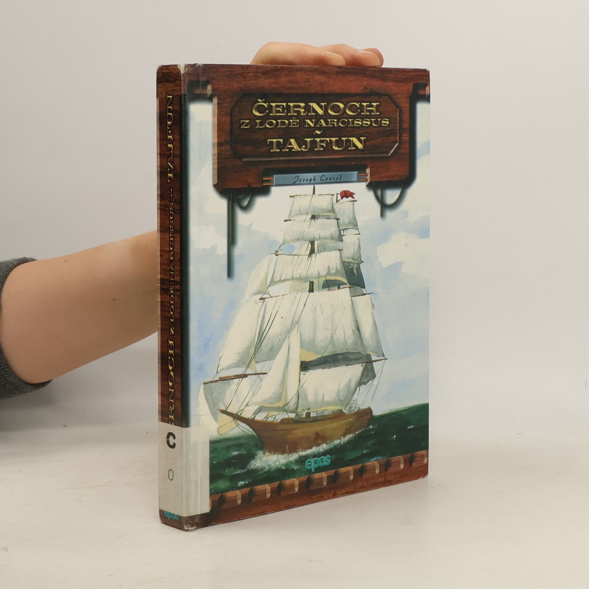 Joseph Conrad Černoch z lodě Narcissus. Tajfun