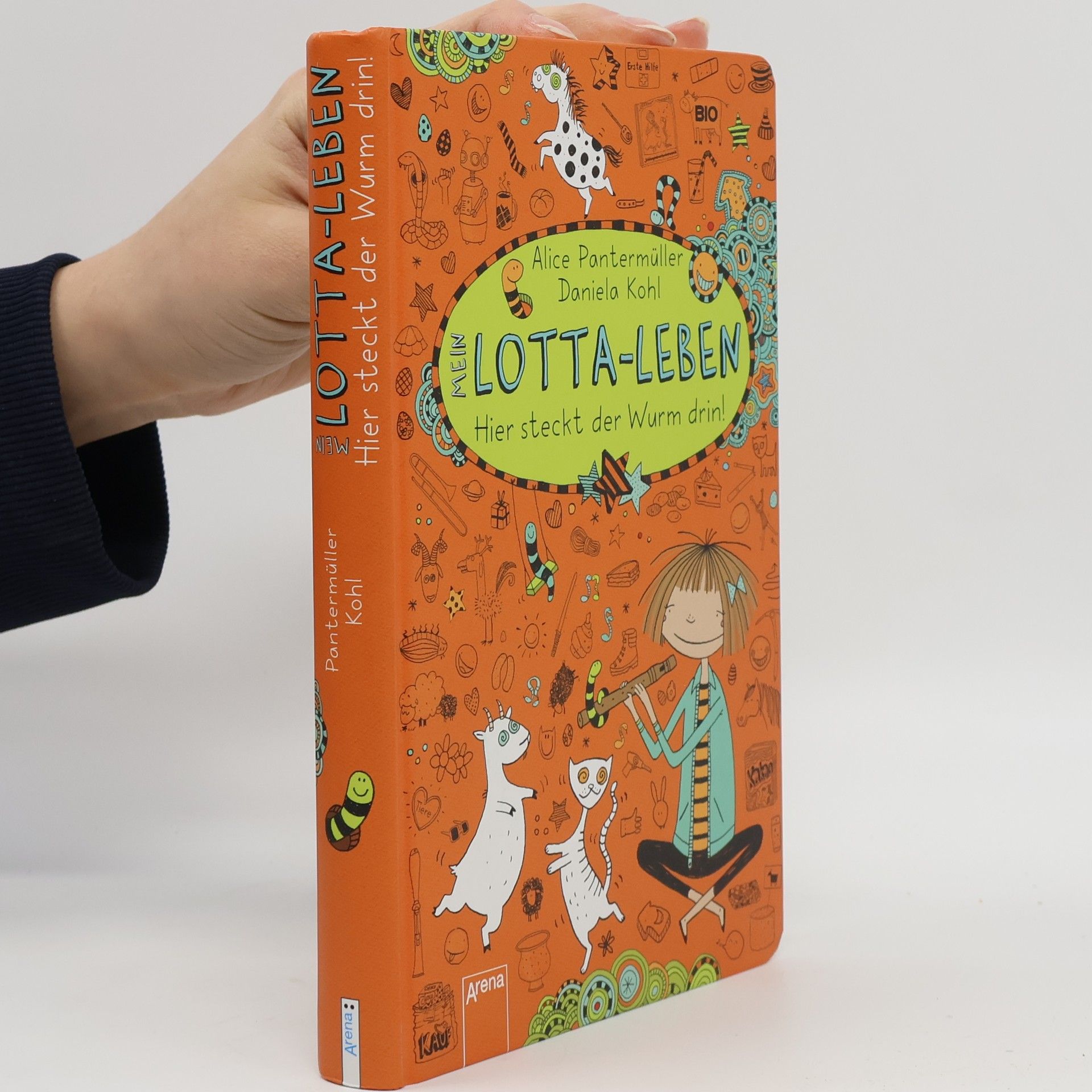 Alice Pantemüller Mein Lotta-Leben. Heir steckt der Wurm drin!