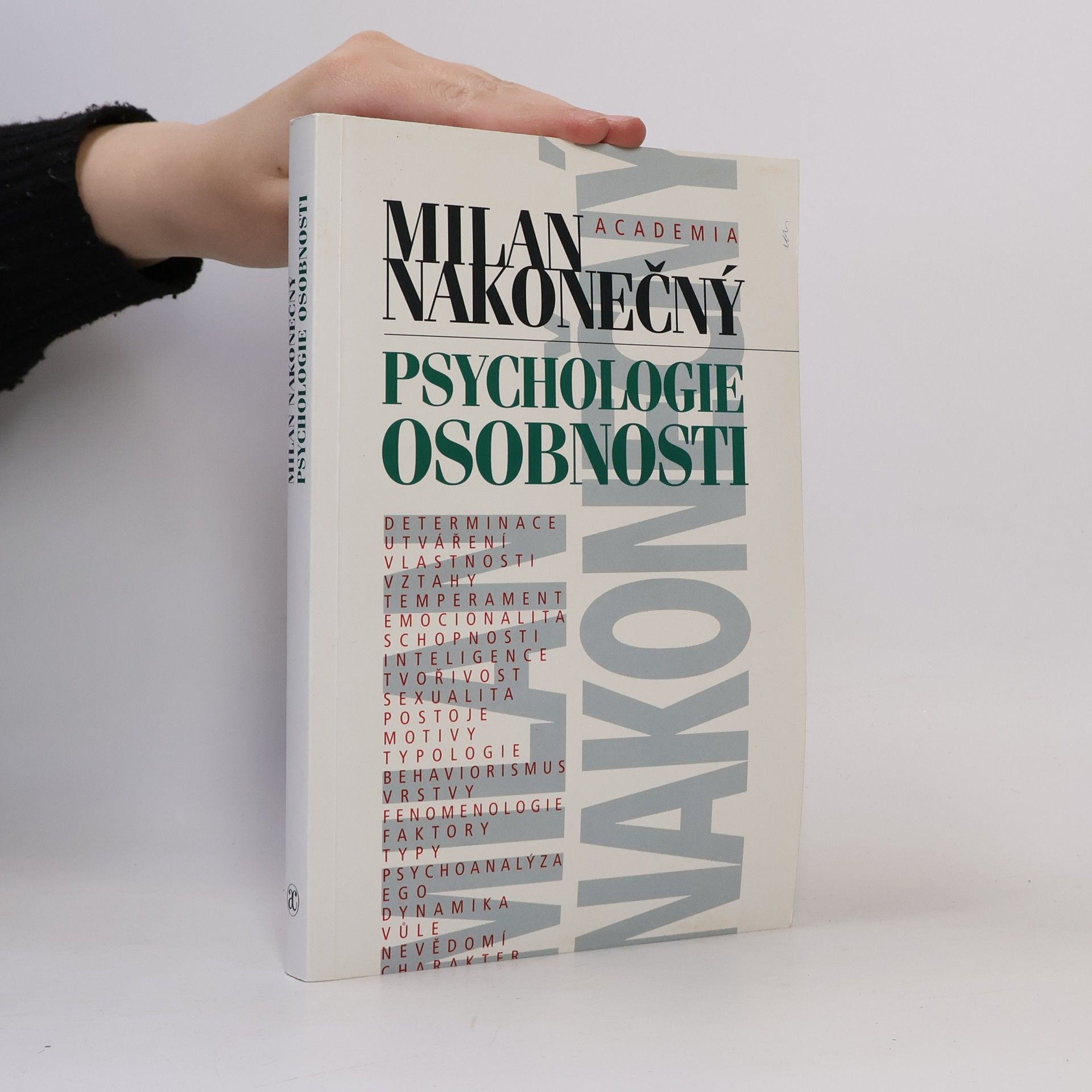 Milan Nakonečný Psychologie osobnosti